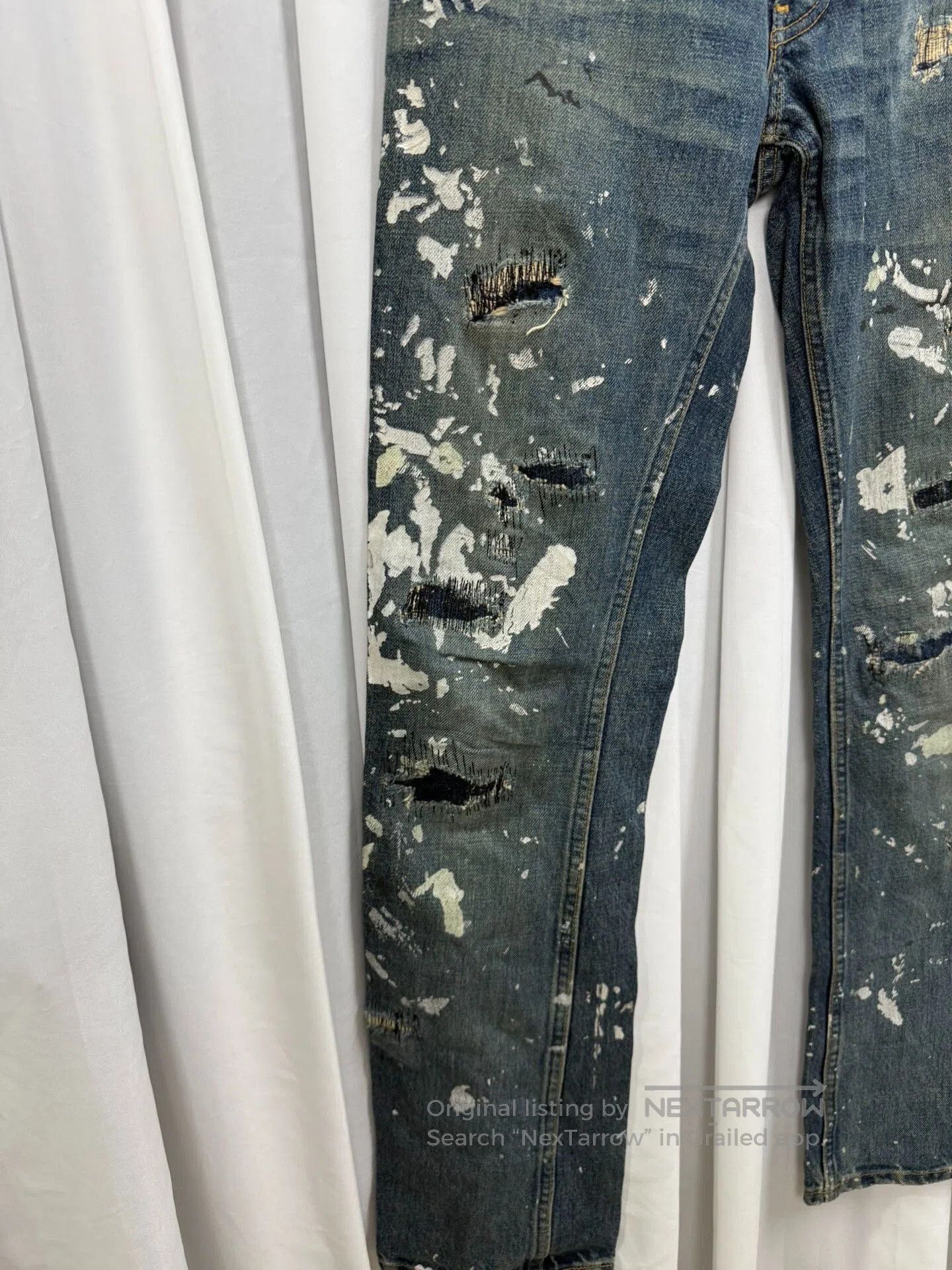 Helmut Lang Helmut Lang Painter Jeans. Size 27" / US 4 / IT 40 - 4 Thumbnail