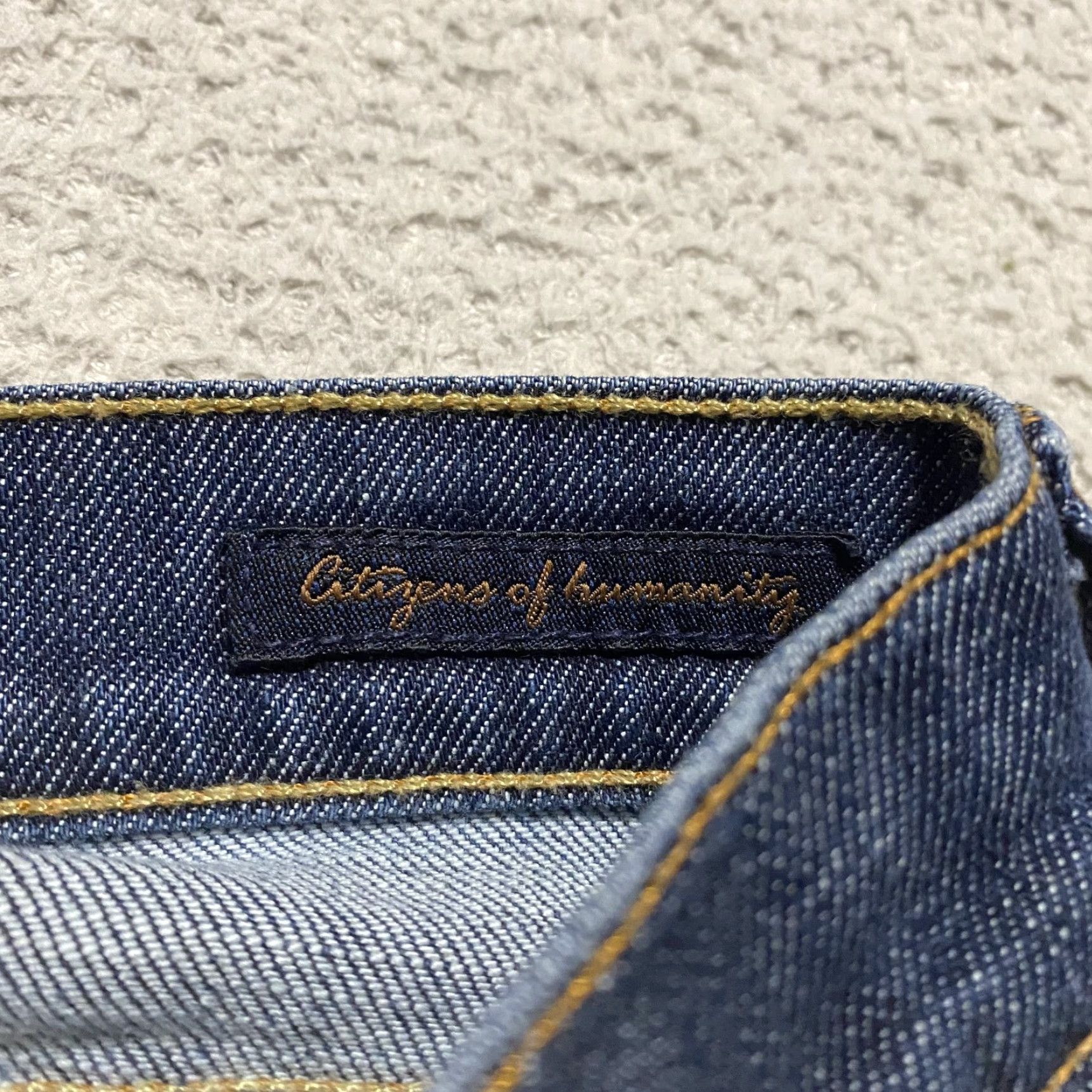 Citizens Of Humanity Citizens of Humanity Jeans Womens 27 Low Rise Crop Blue Denim Stretch 5-Pocket 063Kelly Vintage: No Mens Womens Size 27" / US 4 / IT 40 - 3 Thumbnail