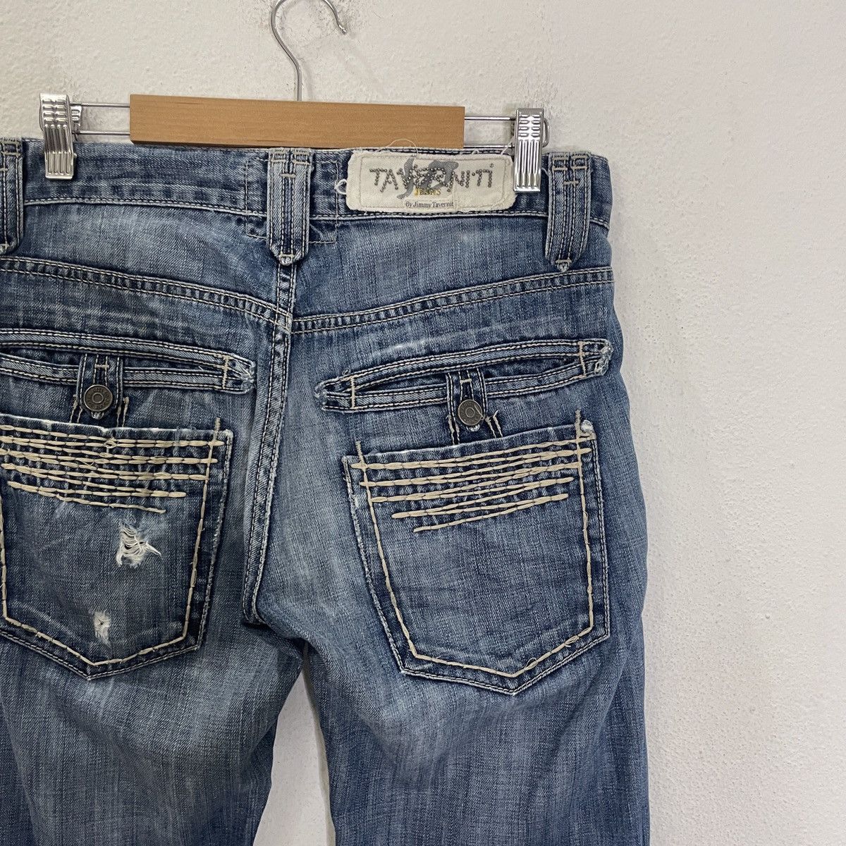 Jimmy Taverniti Vintage Jimmy Teverniti Denim Jeans Size 30" / US 8 / IT 44 - 9 Thumbnail