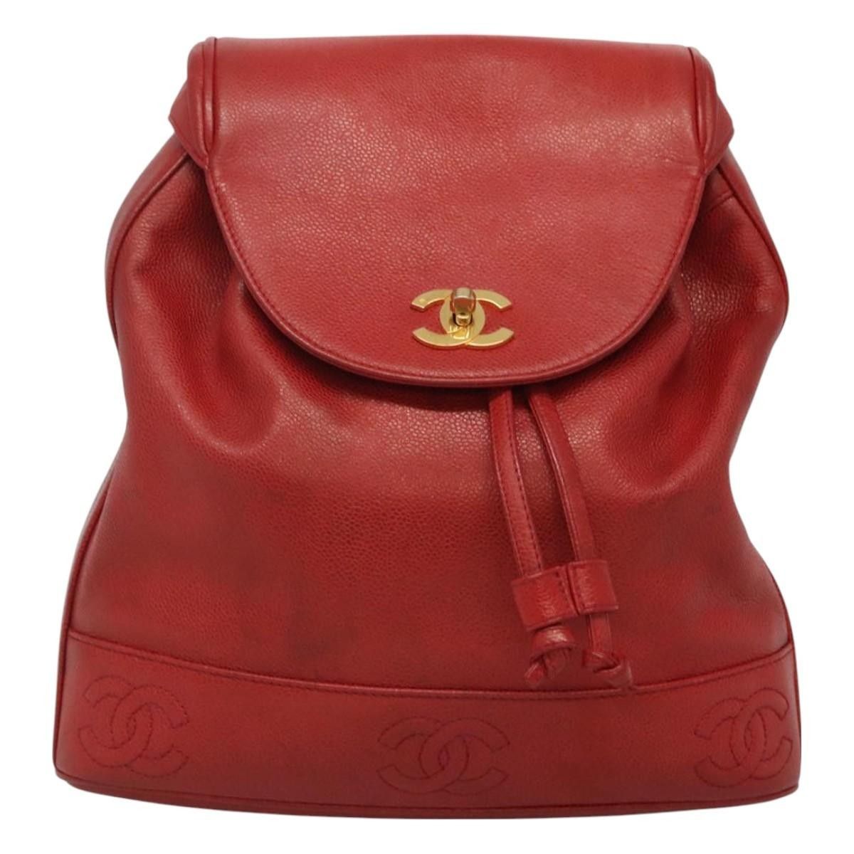 Chanel Chanel Vintage Backpack Caviar Size ONE SIZE - 1 Thumbnail