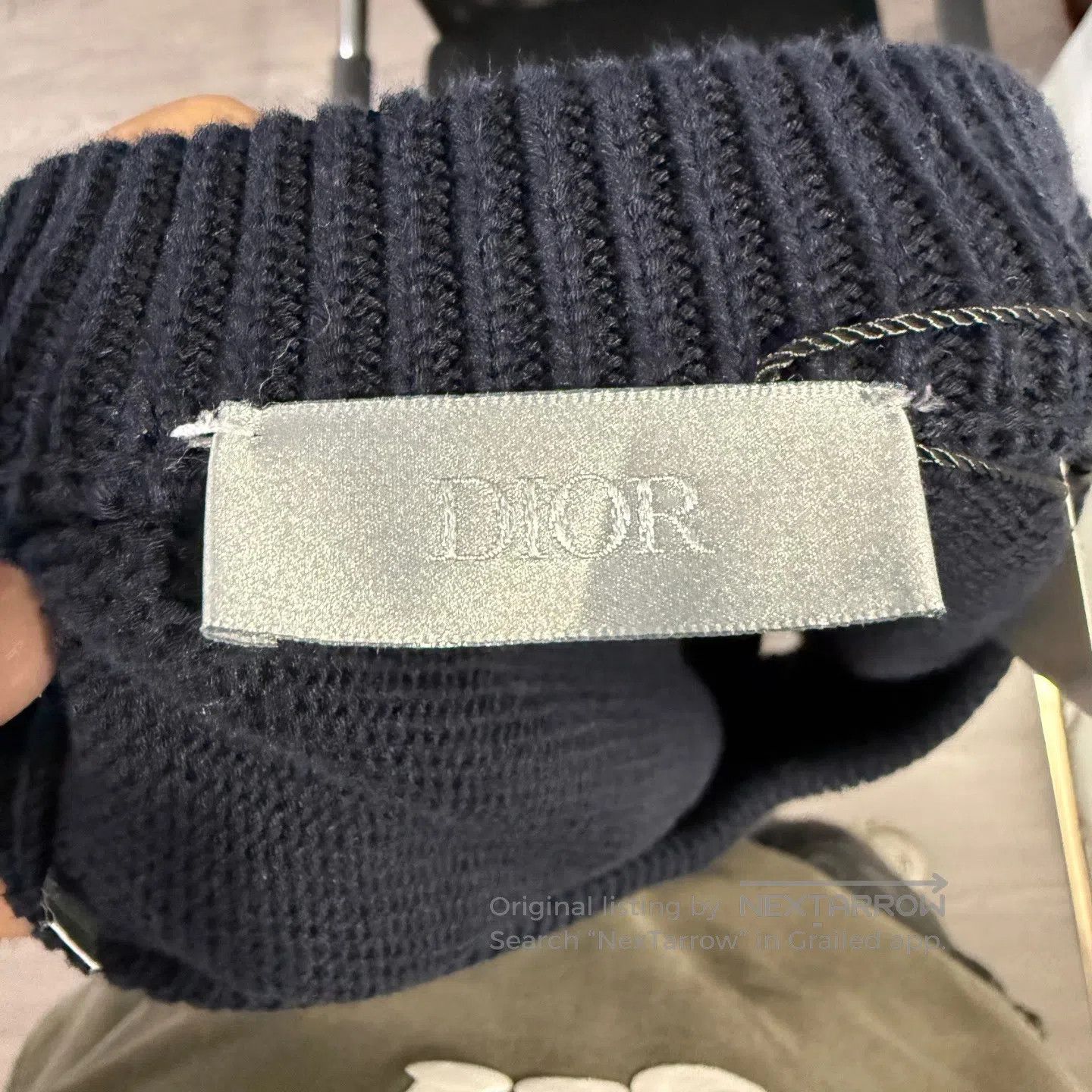 Dior Dior Hot-selling Kirin Arm Knit Sweater| Size US XL / EU 56 / 4 - 4 Thumbnail
