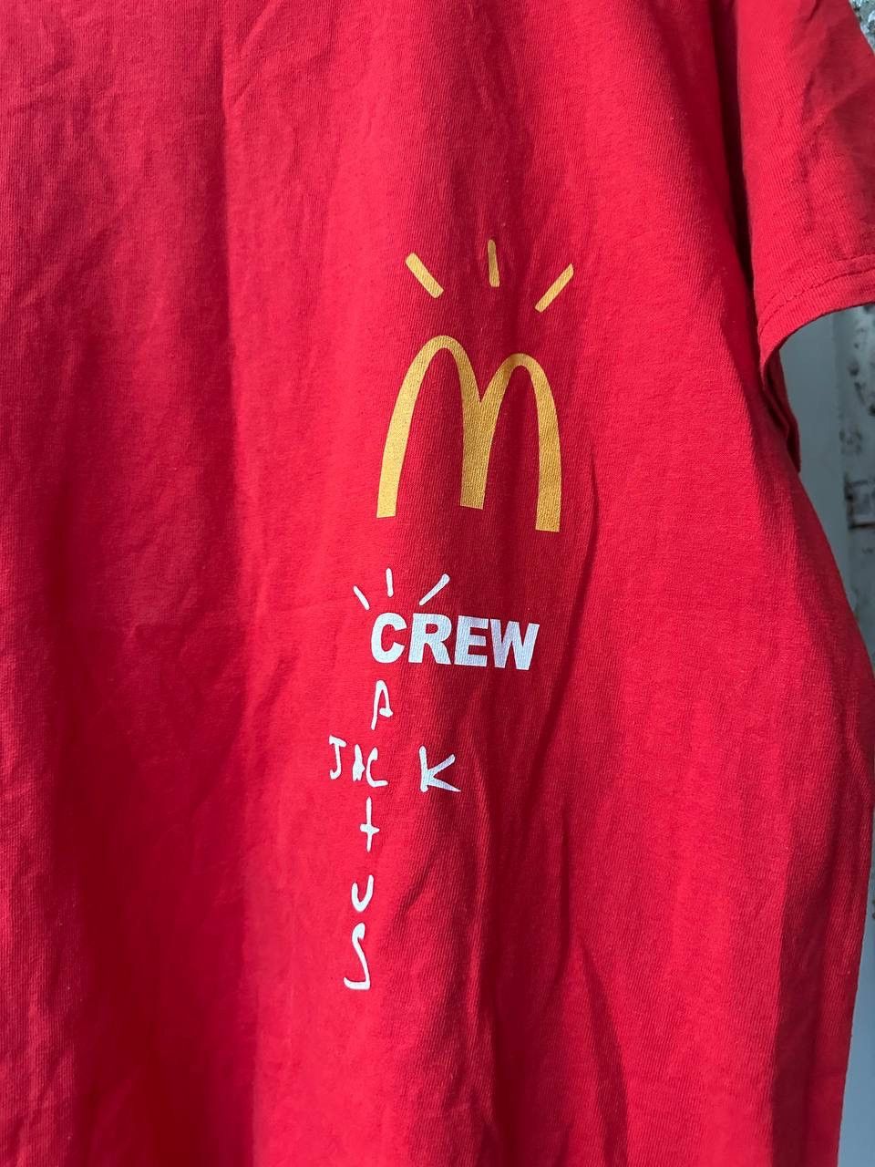 Rap Tees Travis Scott Cactus Jack McDonald's Crew T-shirt Rap Y2K Size US M / EU 48-50 / 2 - 3 Thumbnail