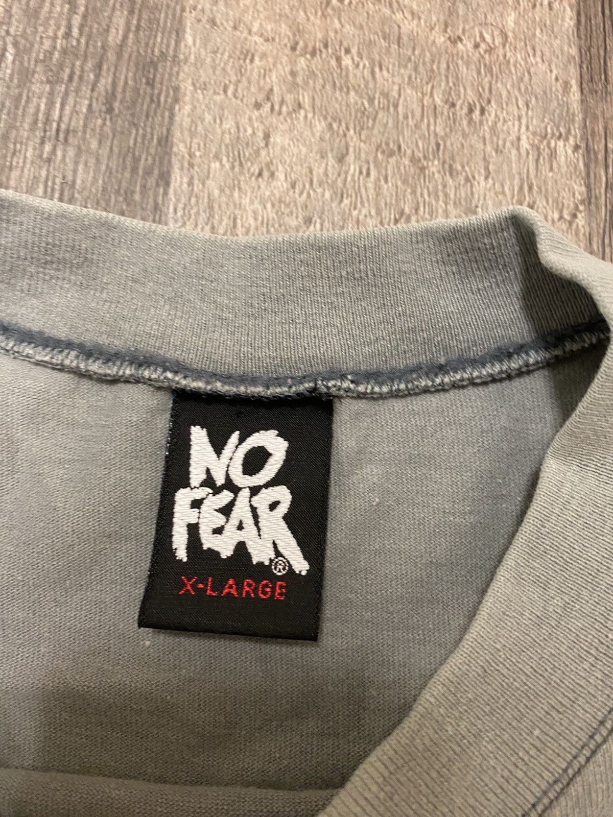 No Fear Vintage 90’s No Fear Long Sleeve Tee T Shirt Y2K Distressed Size US XL / EU 56 / 4 - 4 Thumbnail