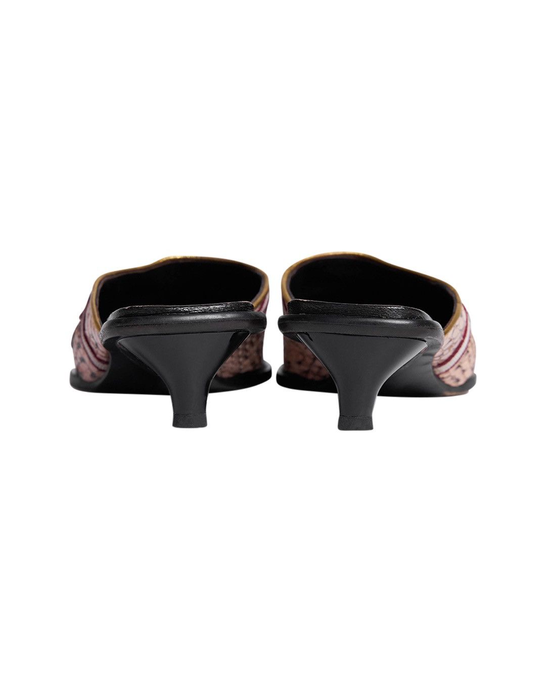 Miu Miu Miu Miu S/S2000 Number "3" Pointy Mules Size US 8 / IT 38 - 6 Thumbnail