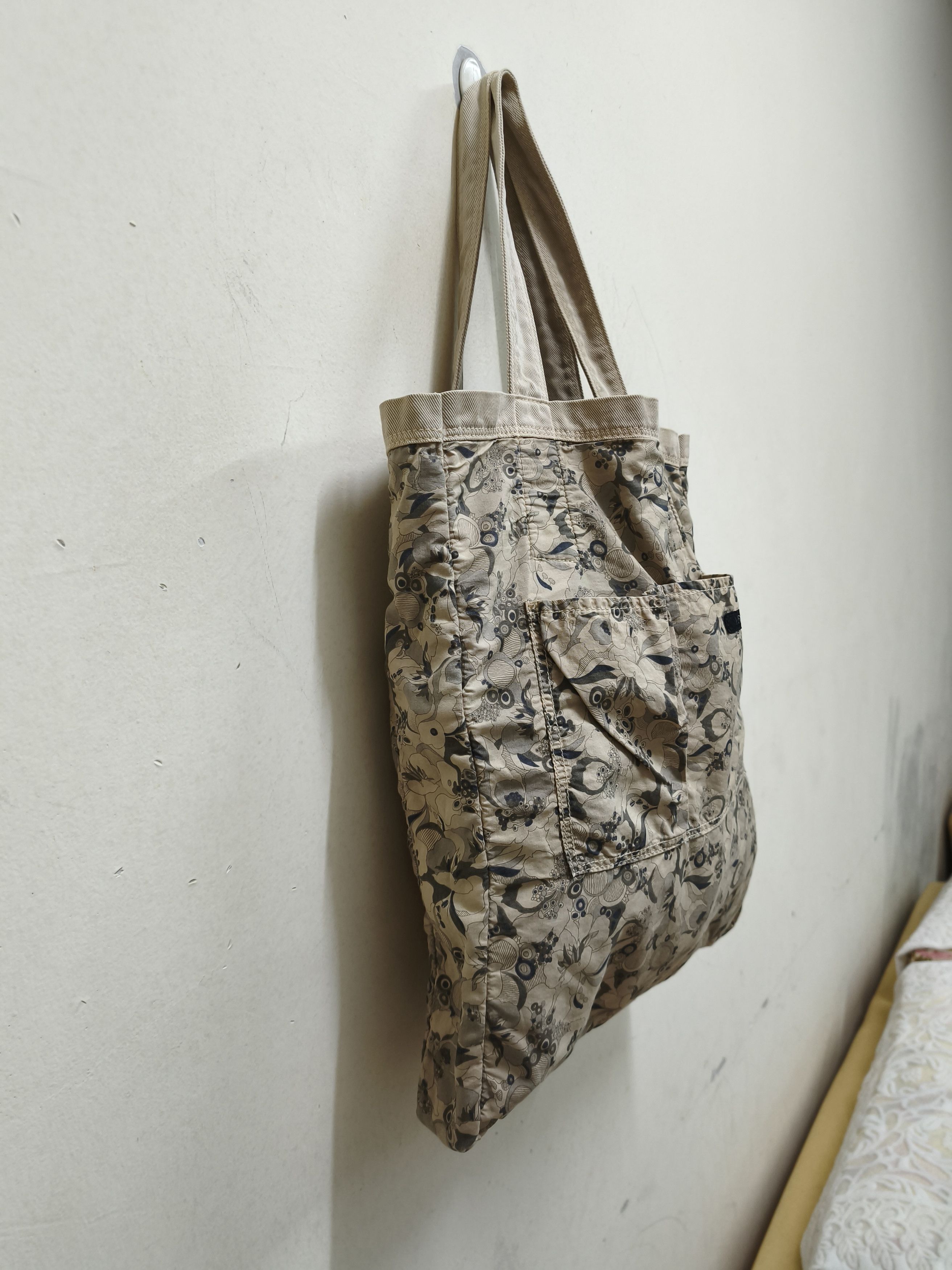 Yohji Yamamoto Yohji Yamamoto Y's for living canvas tote bag Size ONE SIZE - 5 Thumbnail