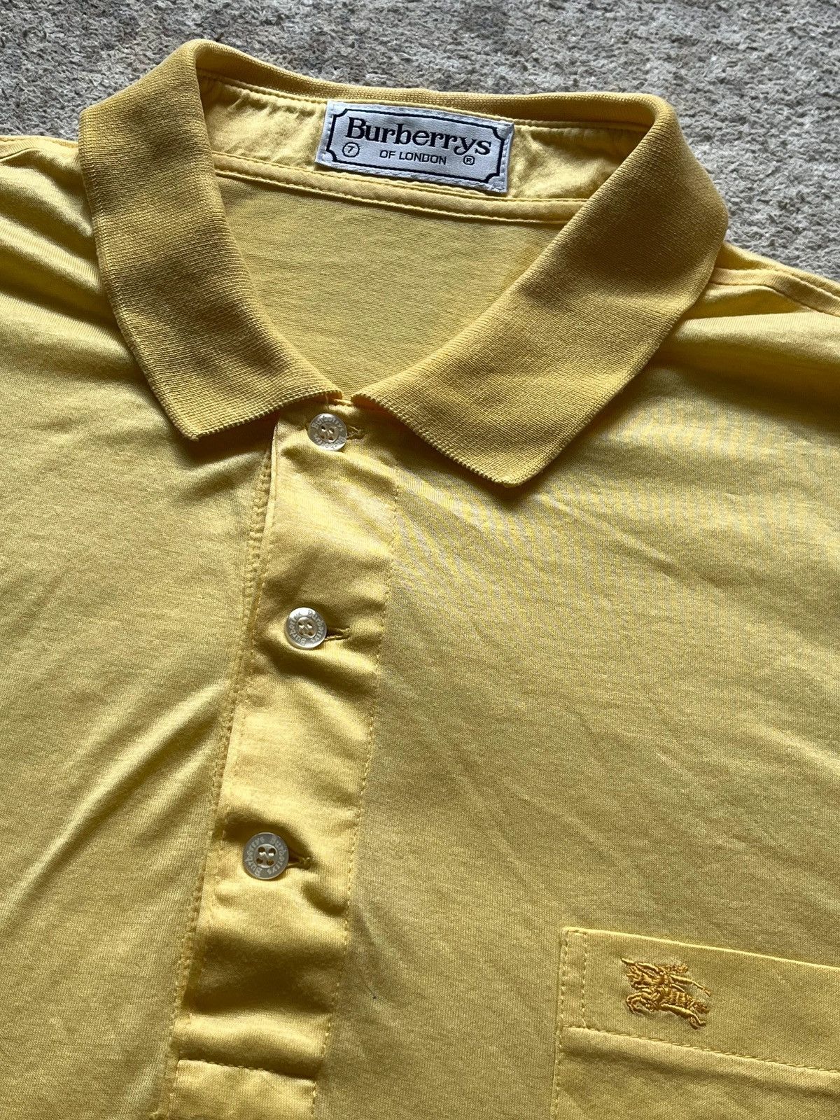 Burberry Burberry's London 1990s Polo Shirt Sz 7 / XL Size US XL / EU 56 / 4 - 11 Thumbnail