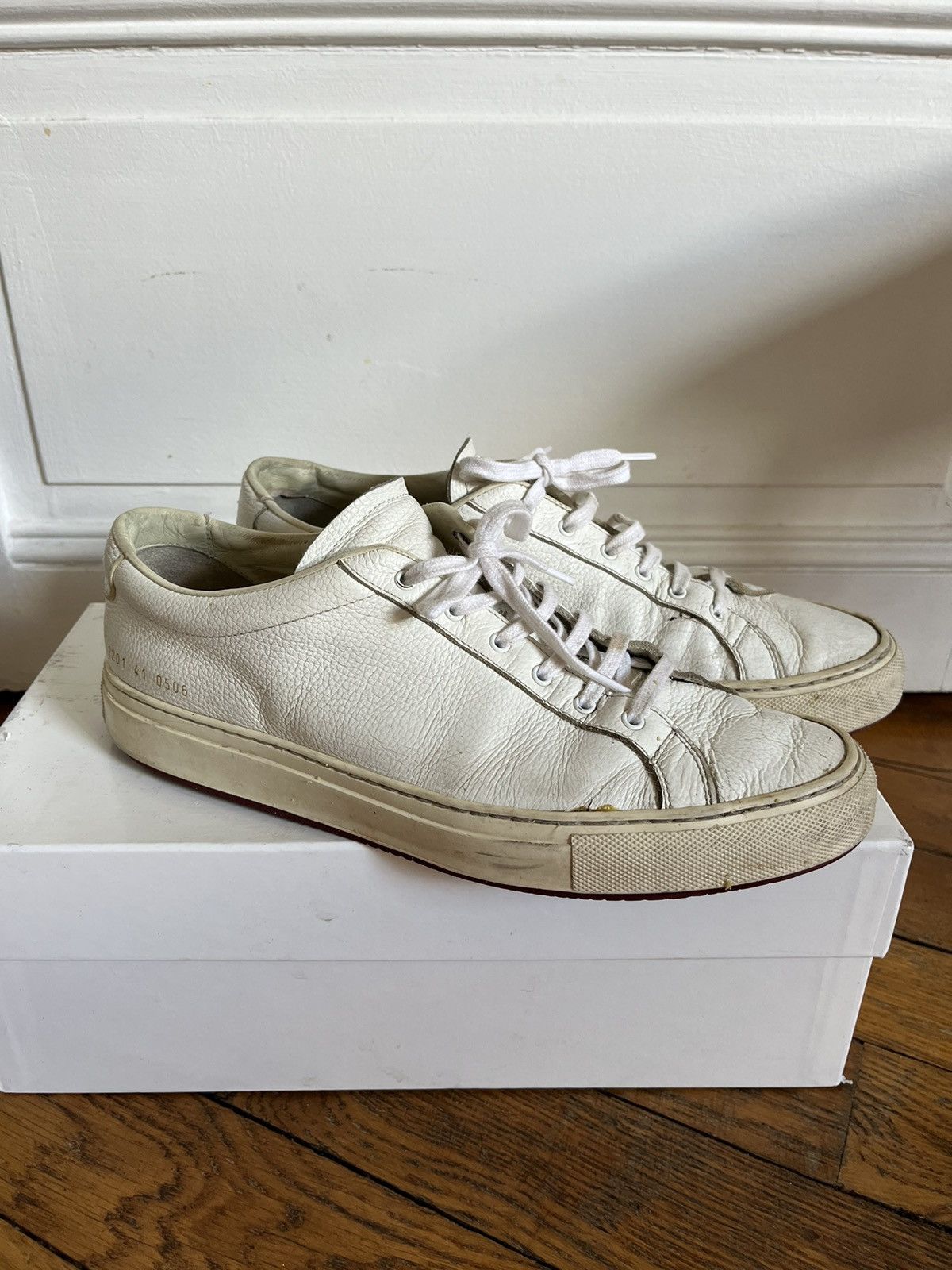 Common Projects Achille White 41 Size US 8 / EU 41 - 1 Thumbnail