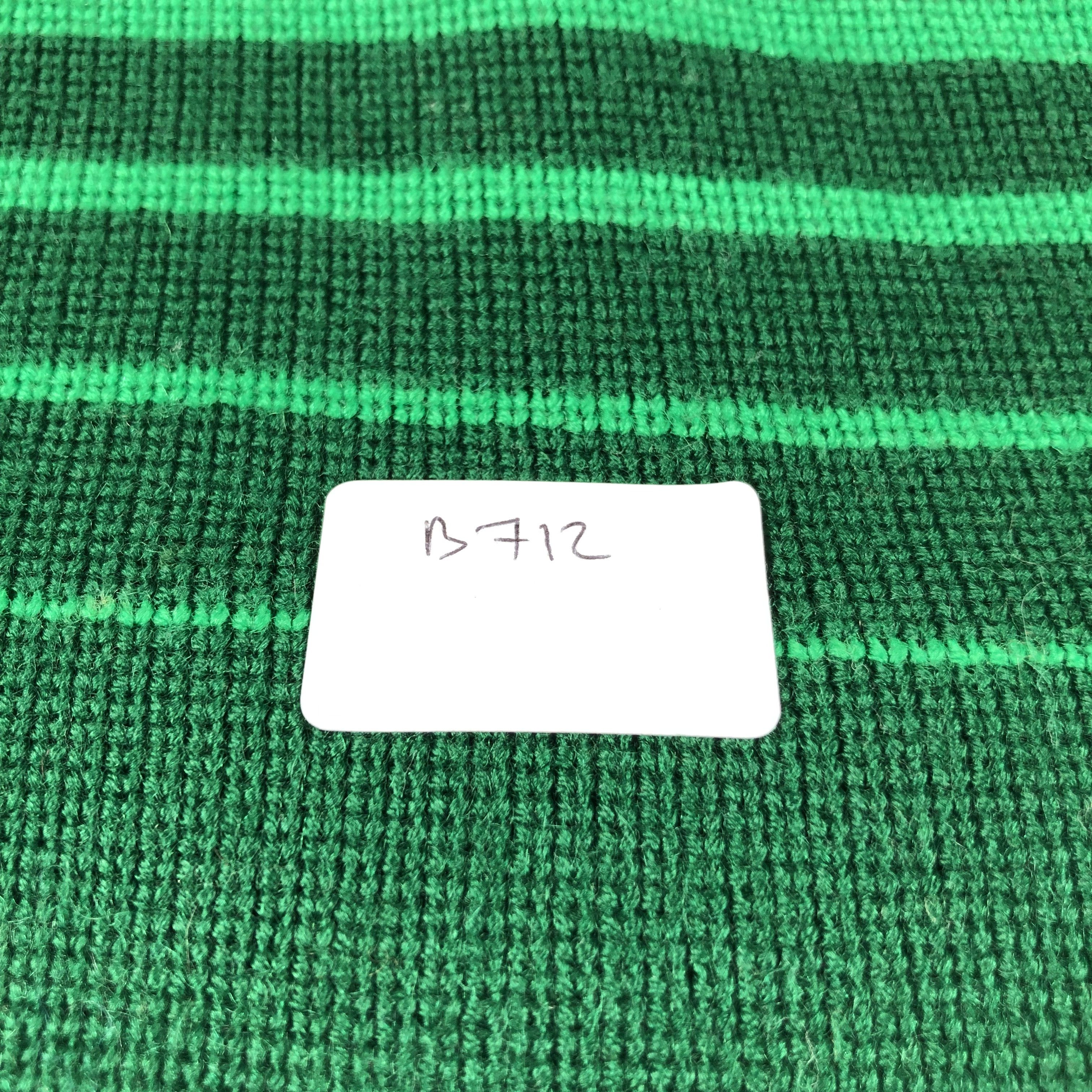Vintage Unknown Striped Wool Beanie Snowcap Snow Hat B712 Size ONE SIZE - 4 Thumbnail