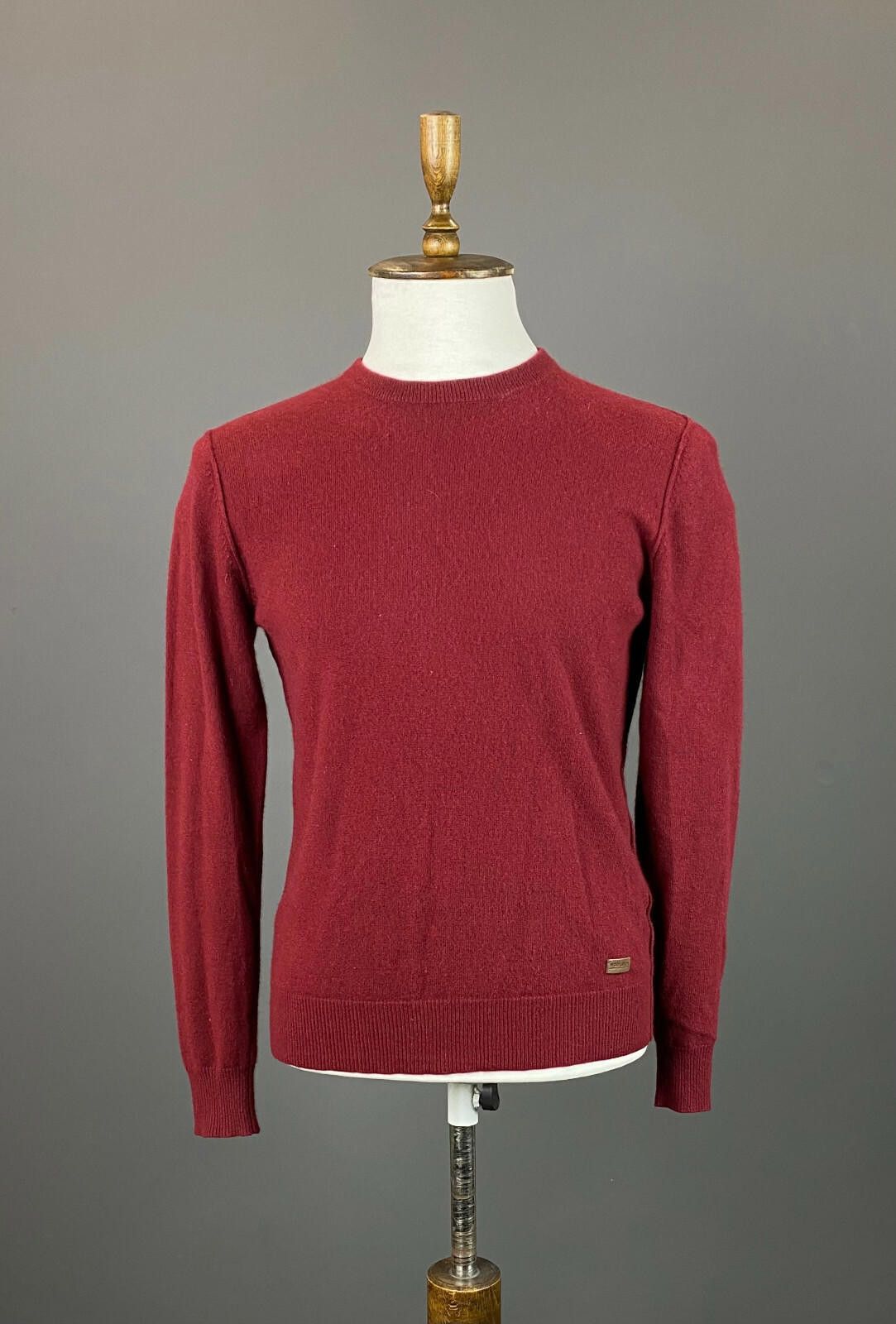 Woolrich Woolen Mills Men Woolrich Red Cashmere Long Sleeve Sweater Size S Size US S / EU 44-46 / 1 - 1 Thumbnail