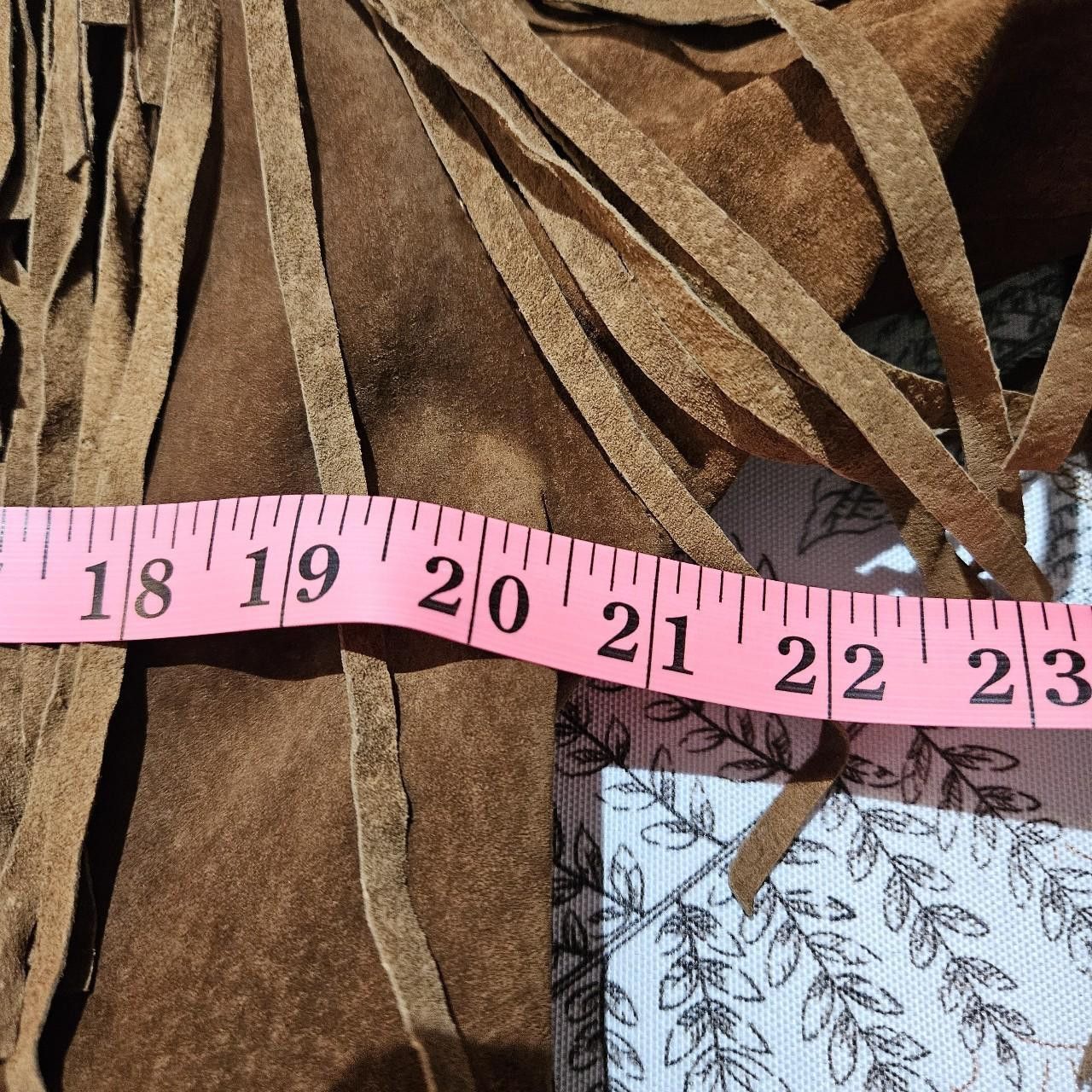 Other vintage western boho tan suede fringe long jacket duster Size S / US 4 / IT 40 - 5 Thumbnail