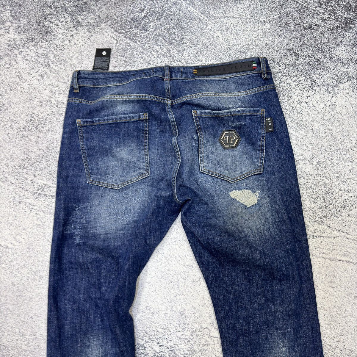 Philipp Plein Philipp Plein Super Straight Cut Mens Jeans 36 size Size US 36 / EU 52 - 10 Thumbnail