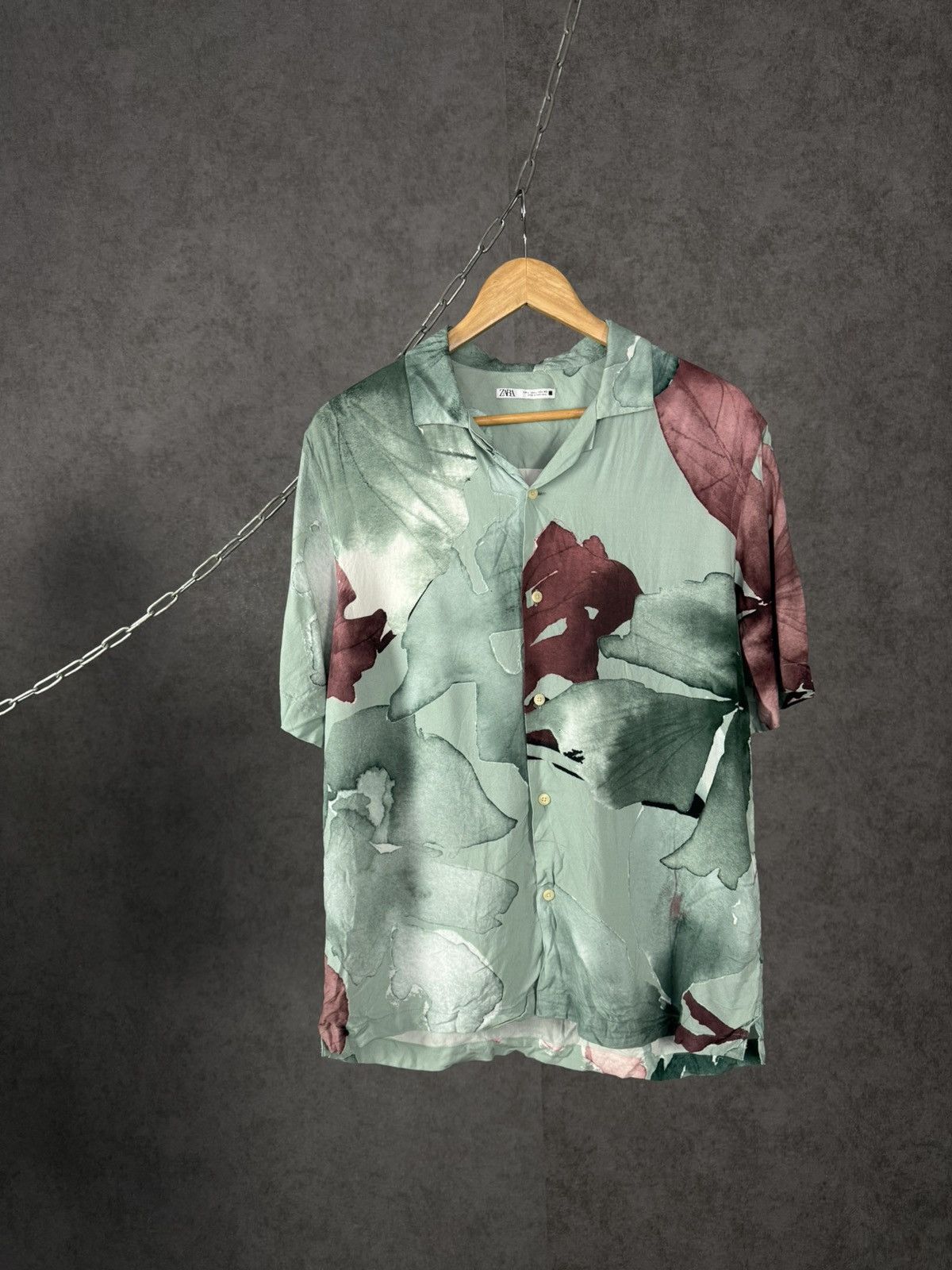 Zara Zara Man designer hawaiian shirt Size US L / EU 52-54 / 3 - 1 Thumbnail