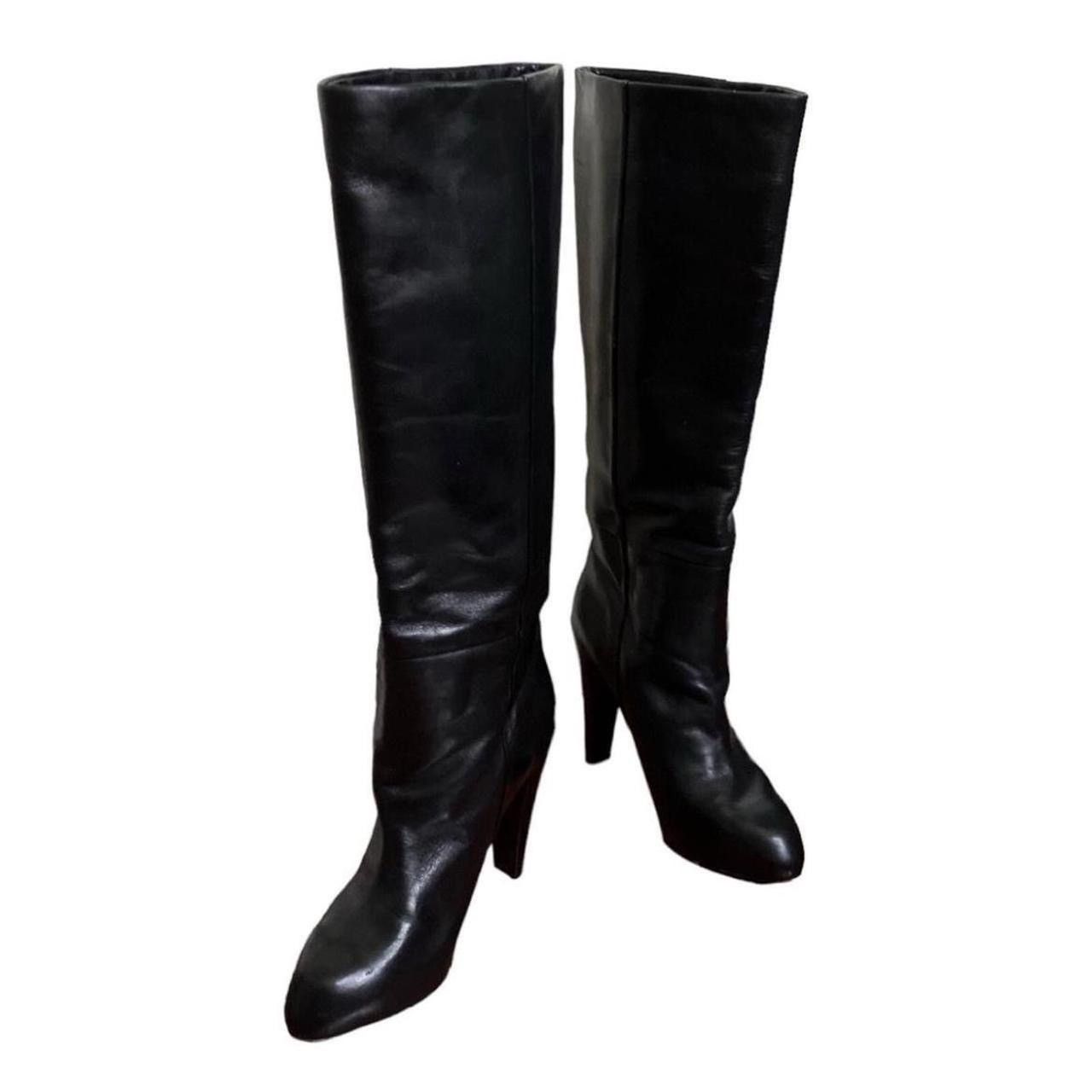 Kenneth Cole Genuine leather black boots Size US 5.5 / IT 35.5 - 1 Thumbnail