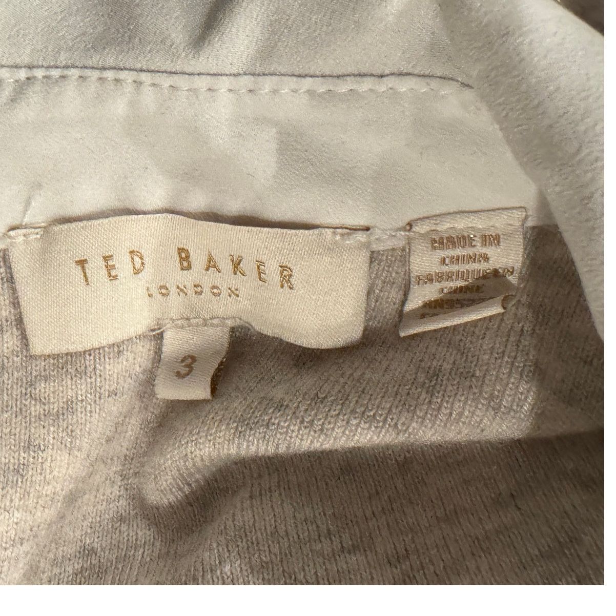 Ted Baker Ted Baker London Lheo Scallop Detail Layered Sweater Size 3 Size M / US 6-8 / IT 42-44 - 4 Thumbnail