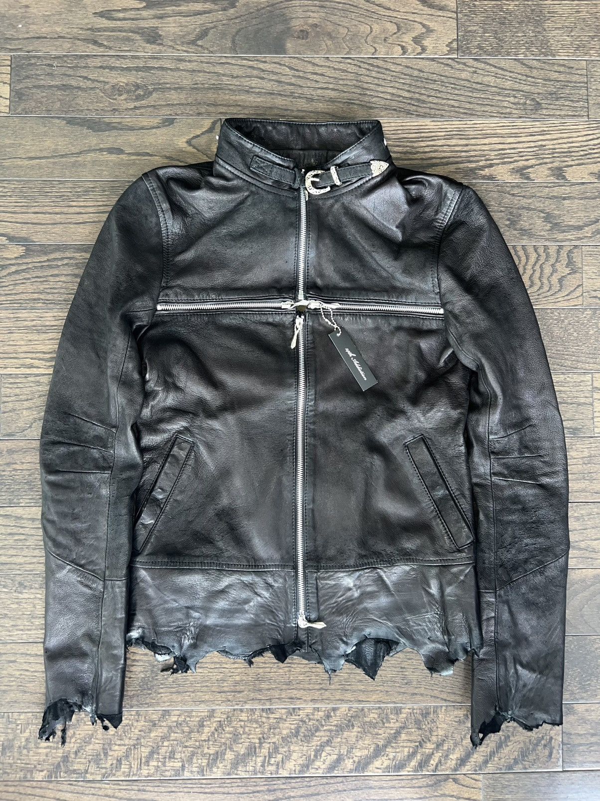 貴重☆バッククロス✝カットソー☆LGB☆14th addiction 14th Addiction 14th ADDICTION CROSS ZIP WITH FUR | Grailed