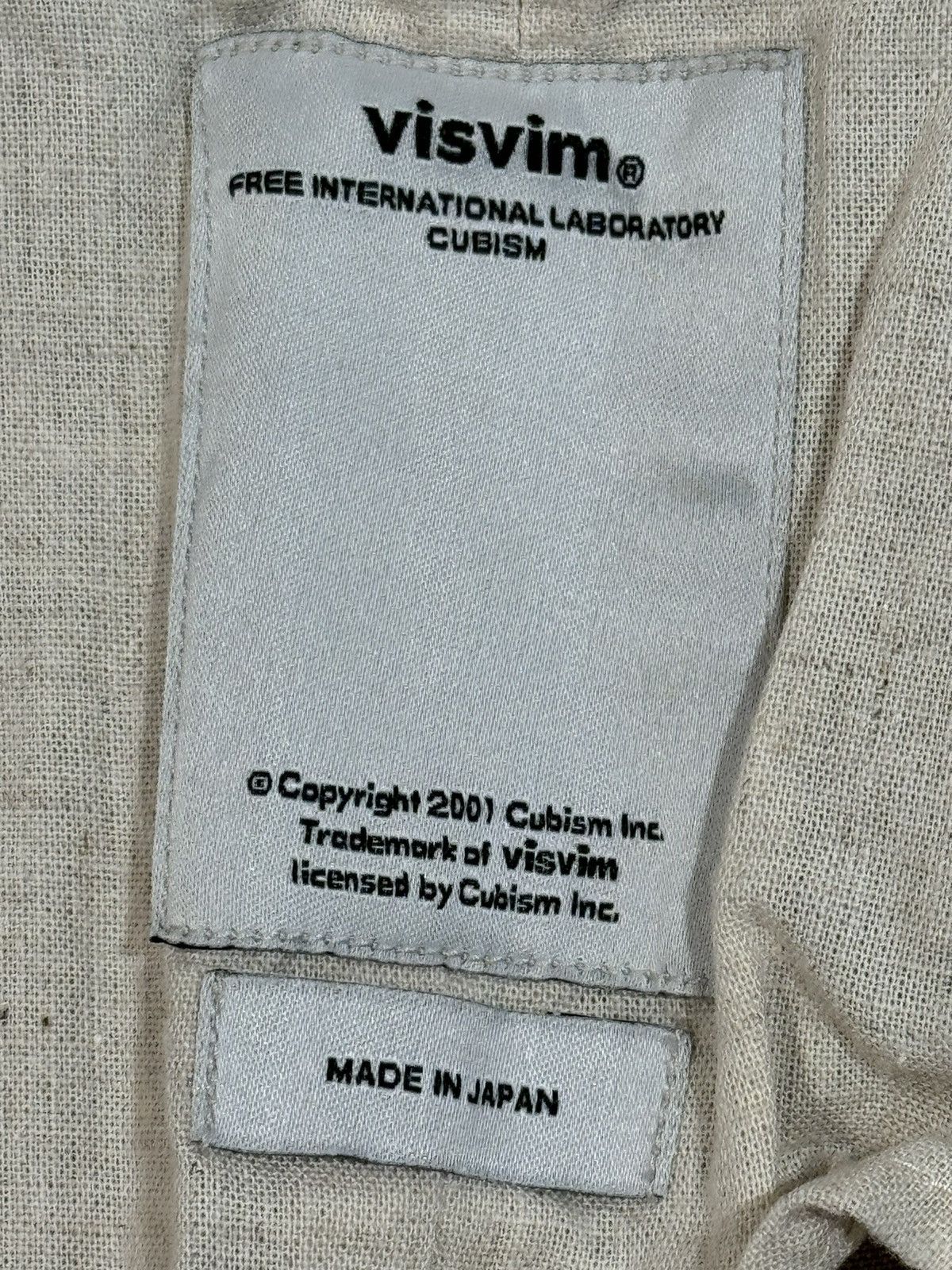 Visvim Visvim Pastoral Pant Beige Cotton Twill Size 3 Size US 33 - 9 Thumbnail