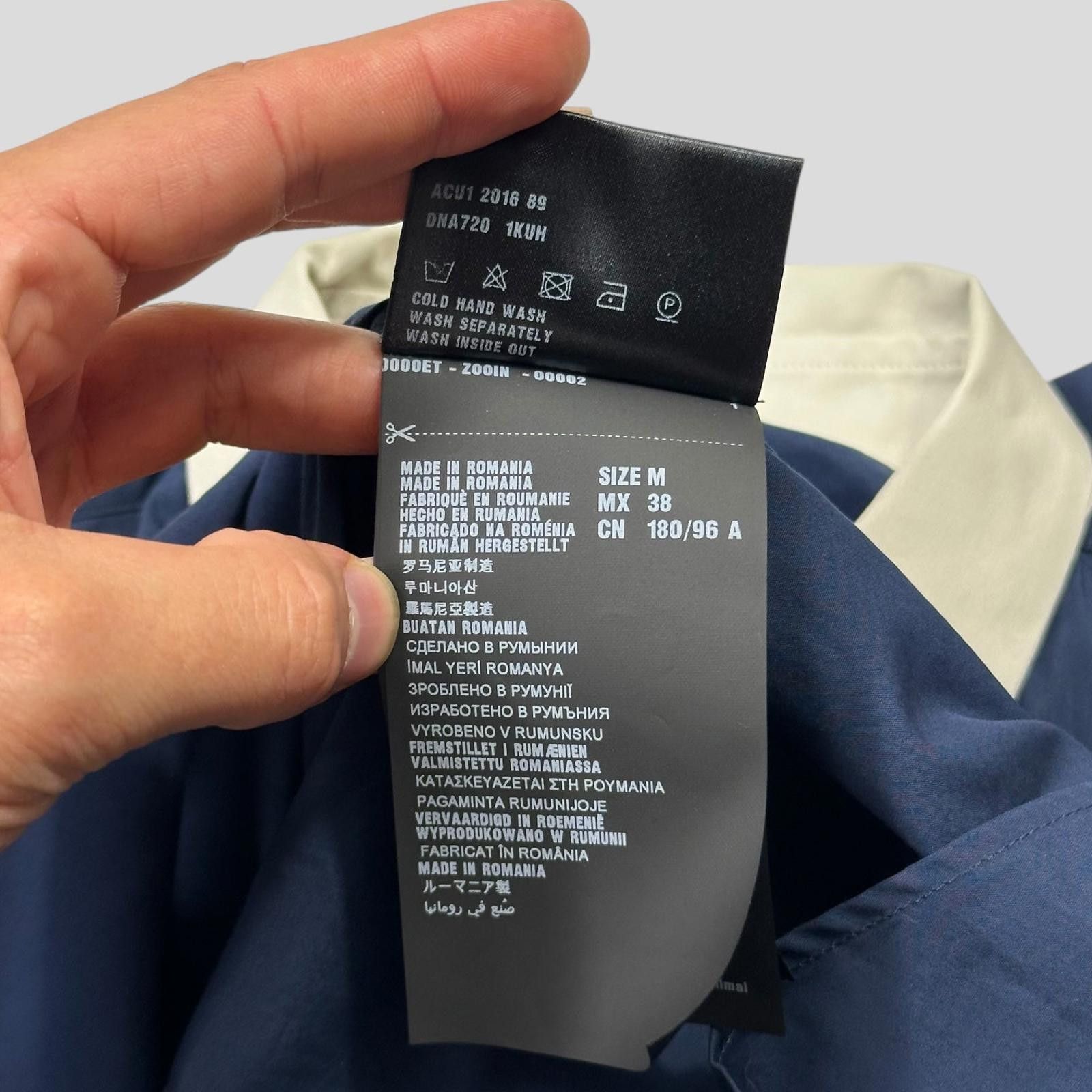 Prada Prada 2016 Store Exclusive Contrast Stripe Shirt DSWT - M Size US M / EU 48-50 / 2 - 5 Thumbnail