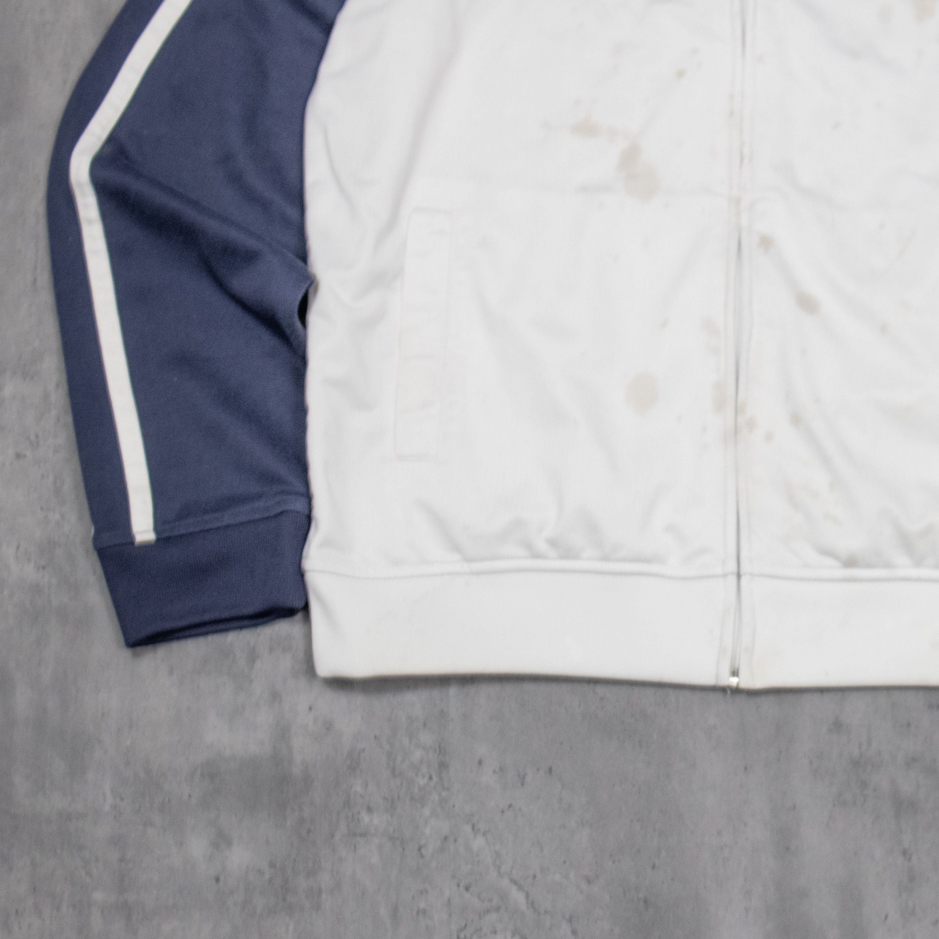 Ecko Unltd. Y2K 2000's 00's Ecko Unlimited Tri Color Baggy Track Sweater Size US M / EU 48-50 / 2 - 4 Thumbnail