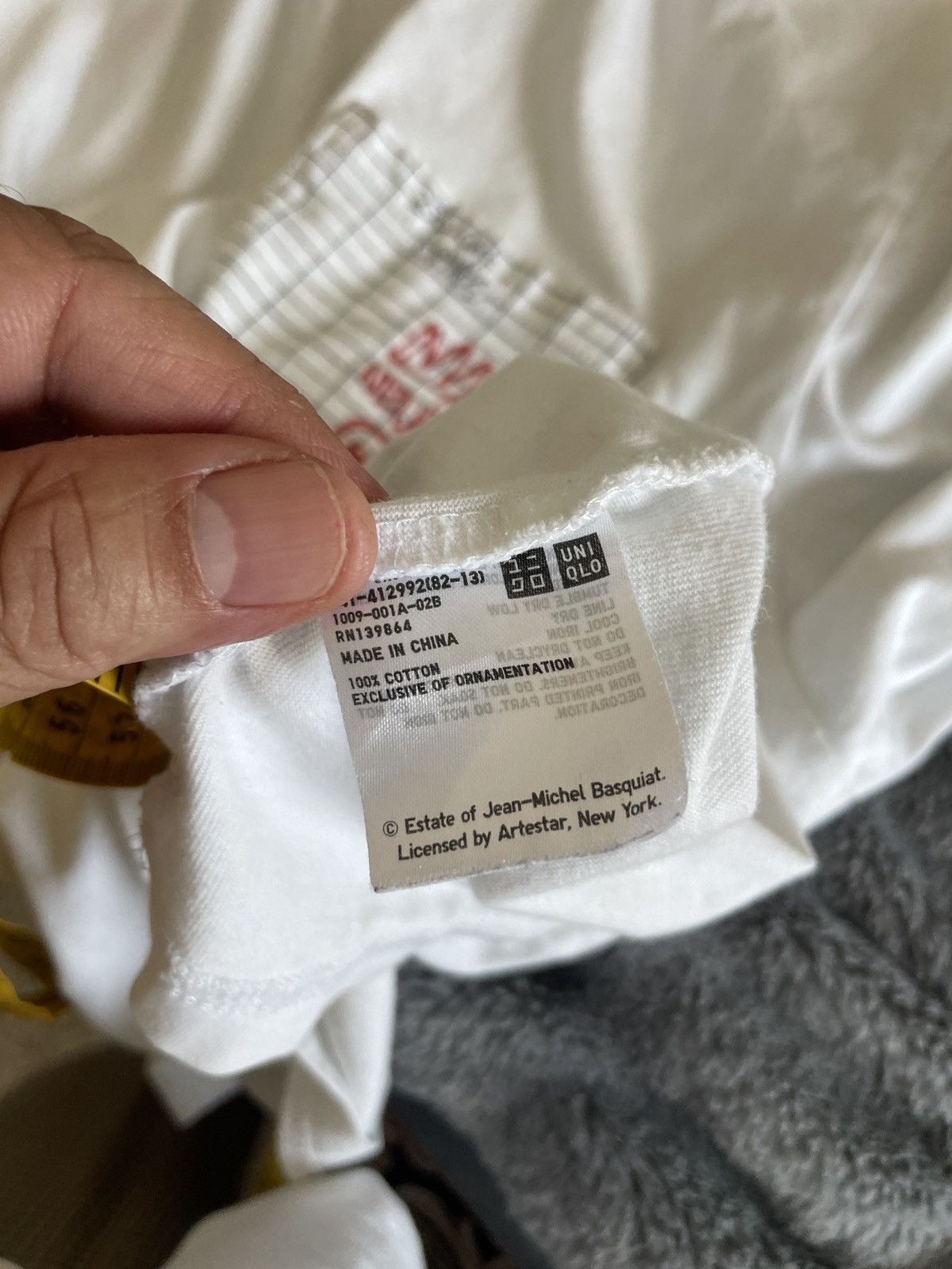 Jean-Michel Basquiat Uniqlo Jean-Michel Basquiat 1 Pocket tee Size US XL / EU 56 / 4 - 8 Thumbnail