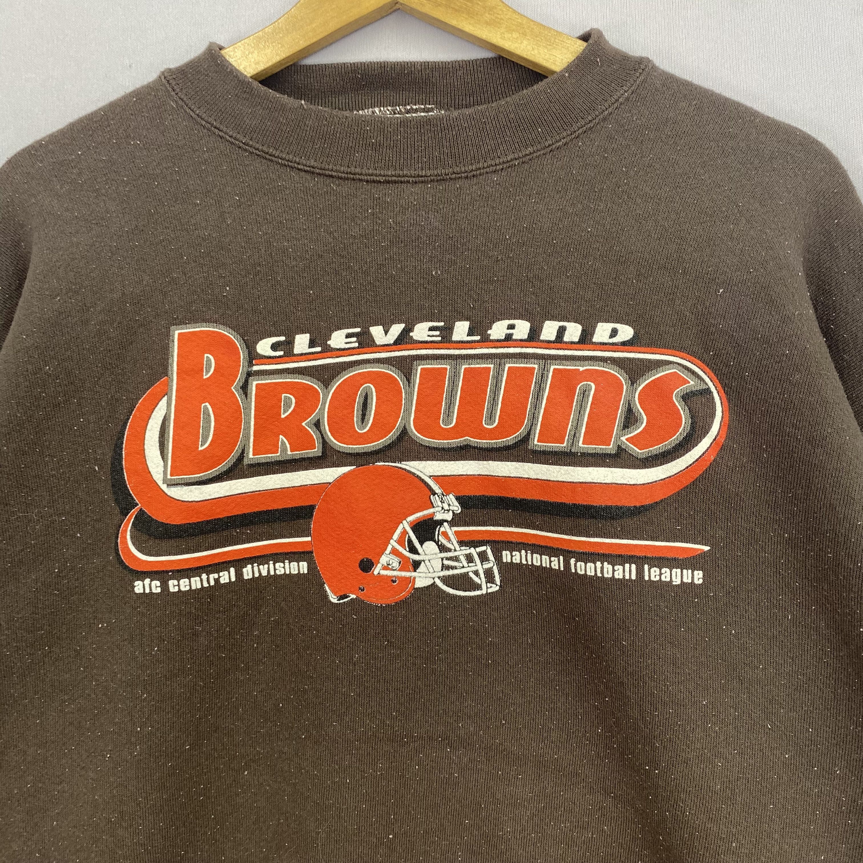 NFL Vintage Puma NFL Cleveland Browns Football Sweatshirt Size US XL / EU 56 / 4 - 2 Thumbnail