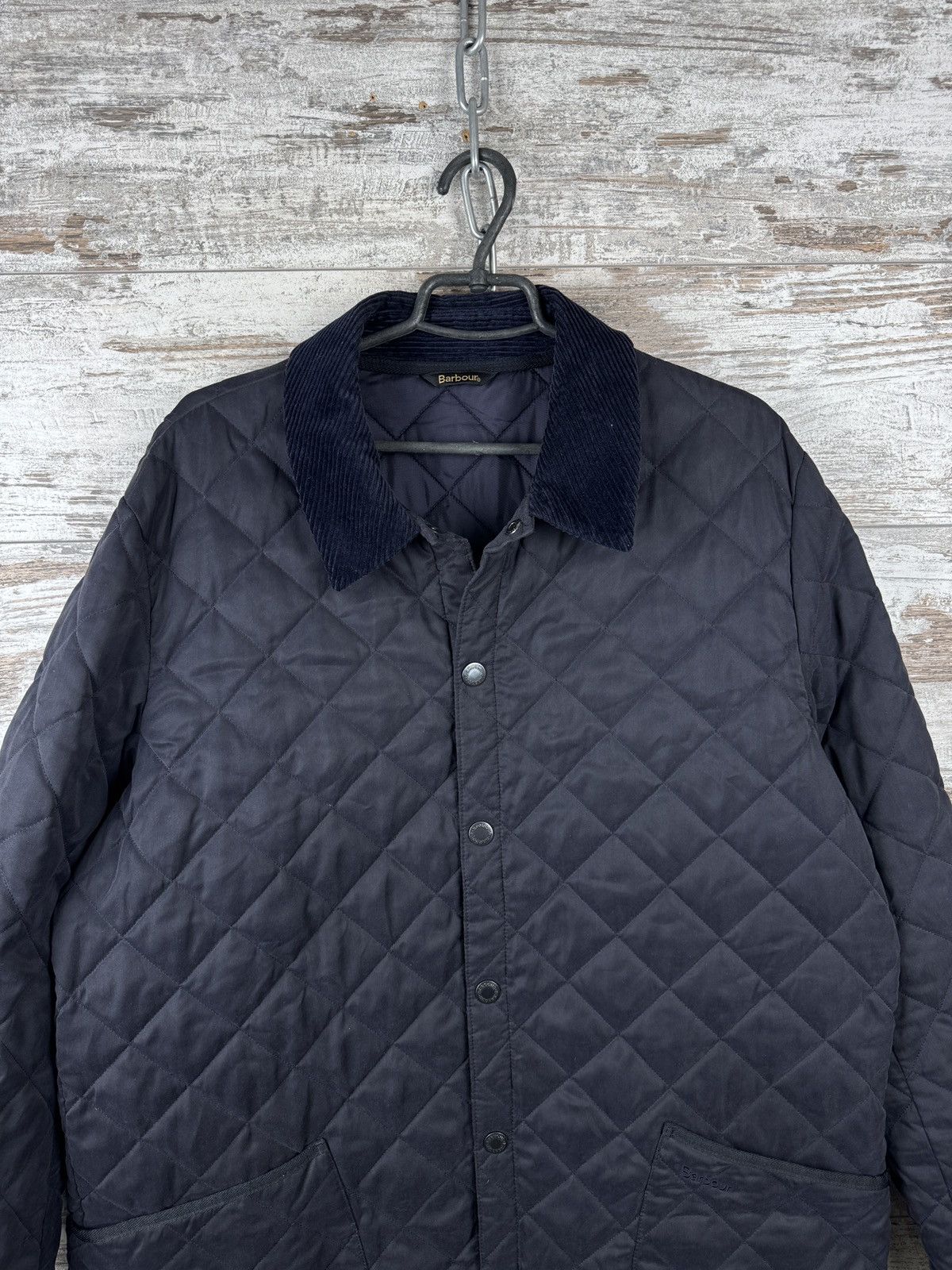Barbour Mens Vintage Barbour Bonell quilt jacket quilted bombers Size US XXL / EU 58 / 5 - 2 Thumbnail