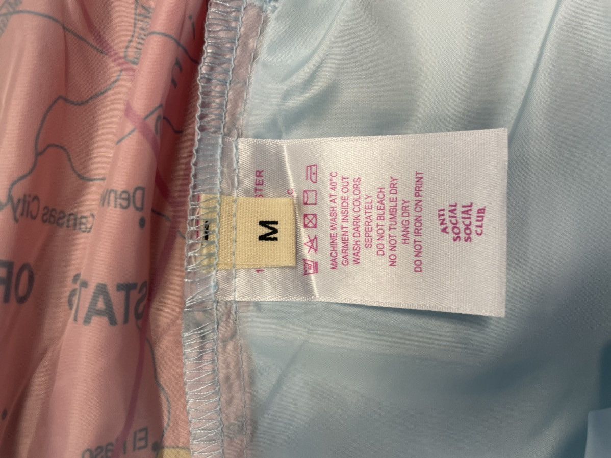 Anti Social Social Club Anti Social Map Shorts Size US 30 / EU 46 - 2 Thumbnail