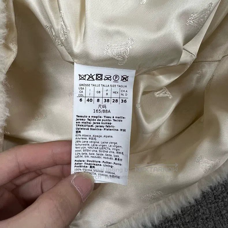 Max Mara Max Mara Alpaca Wool Teddy Jacket Size S / US 4 / IT 40 - 6 Thumbnail