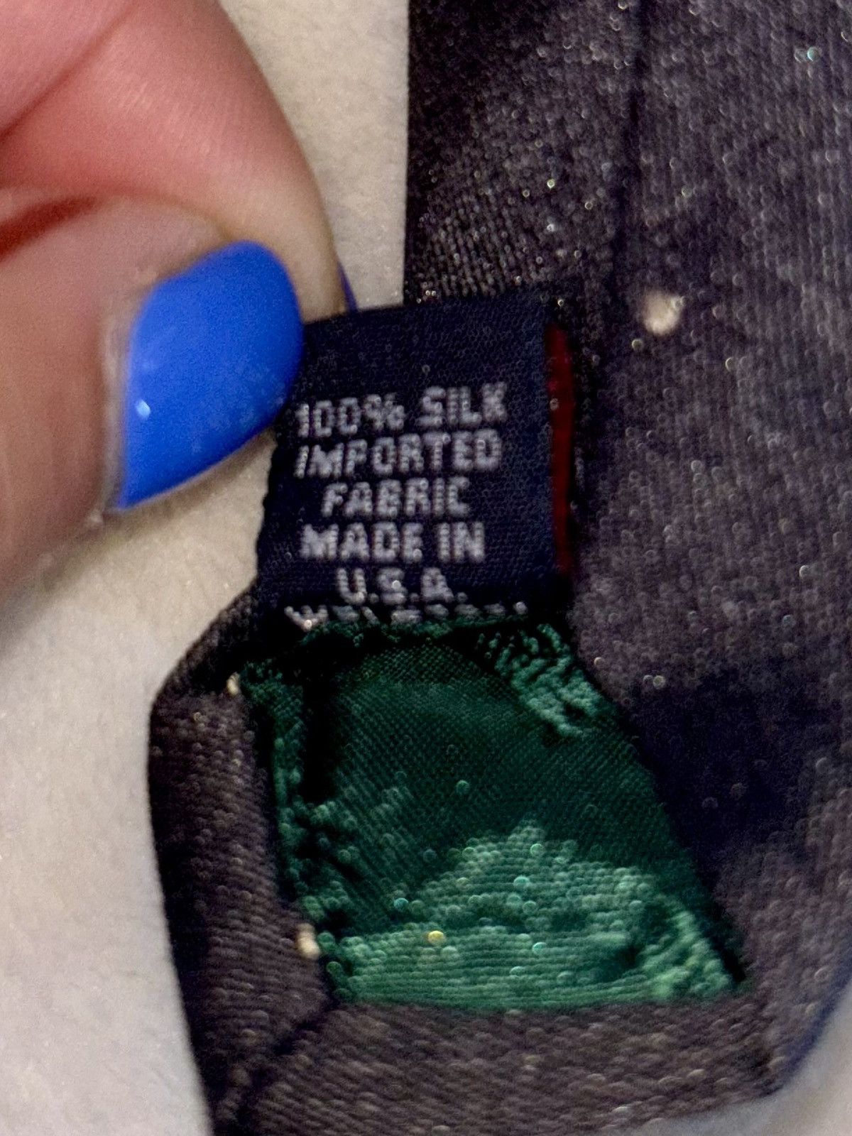 Tommy Hilfiger TOMMY HILFIGER Designer Men’s Silk Tie Blue Striped - EUC Size ONE SIZE - 3 Thumbnail