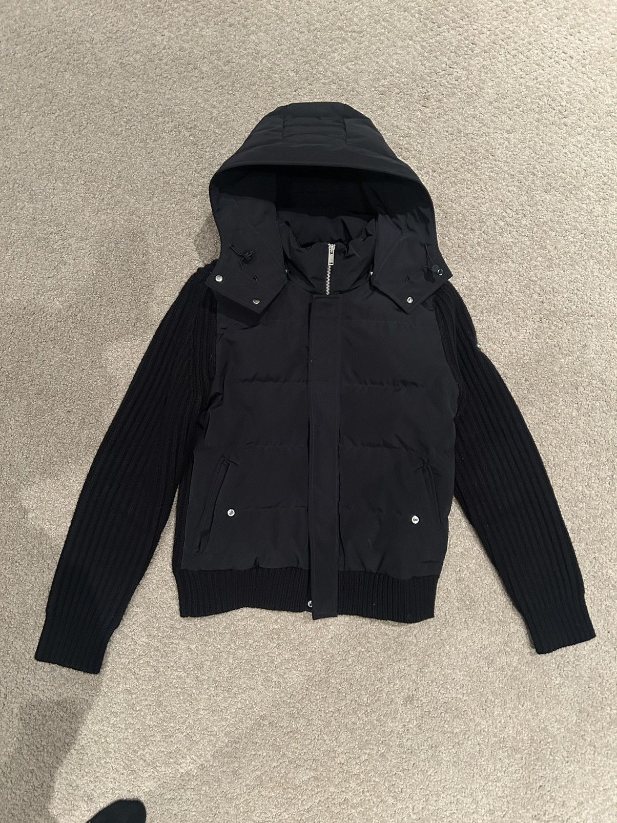 Moose Knuckles Moose knuckles Maple Hybrid Mixed-Media Bomber Jacket Size US M / EU 48-50 / 2 - 7 Thumbnail