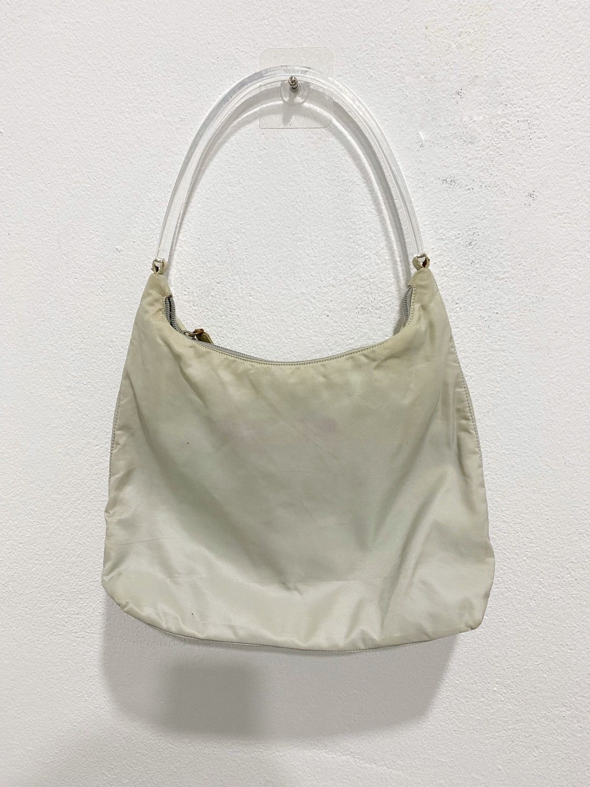 Prada AUTHENTIC PRADA BORSA IN TESSUTO MARE HAND BAG MADE IN ITALY Size ONE SIZE - 2 Thumbnail