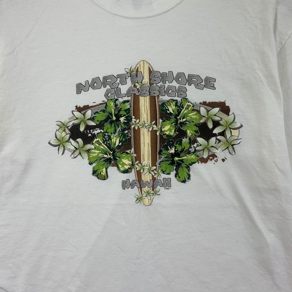 Vintage Vintage 90’ HAWAII NORTH SHORE Classic Hanes Tee Shirt Top Size US S / EU 44-46 / 1 - 4 Thumbnail