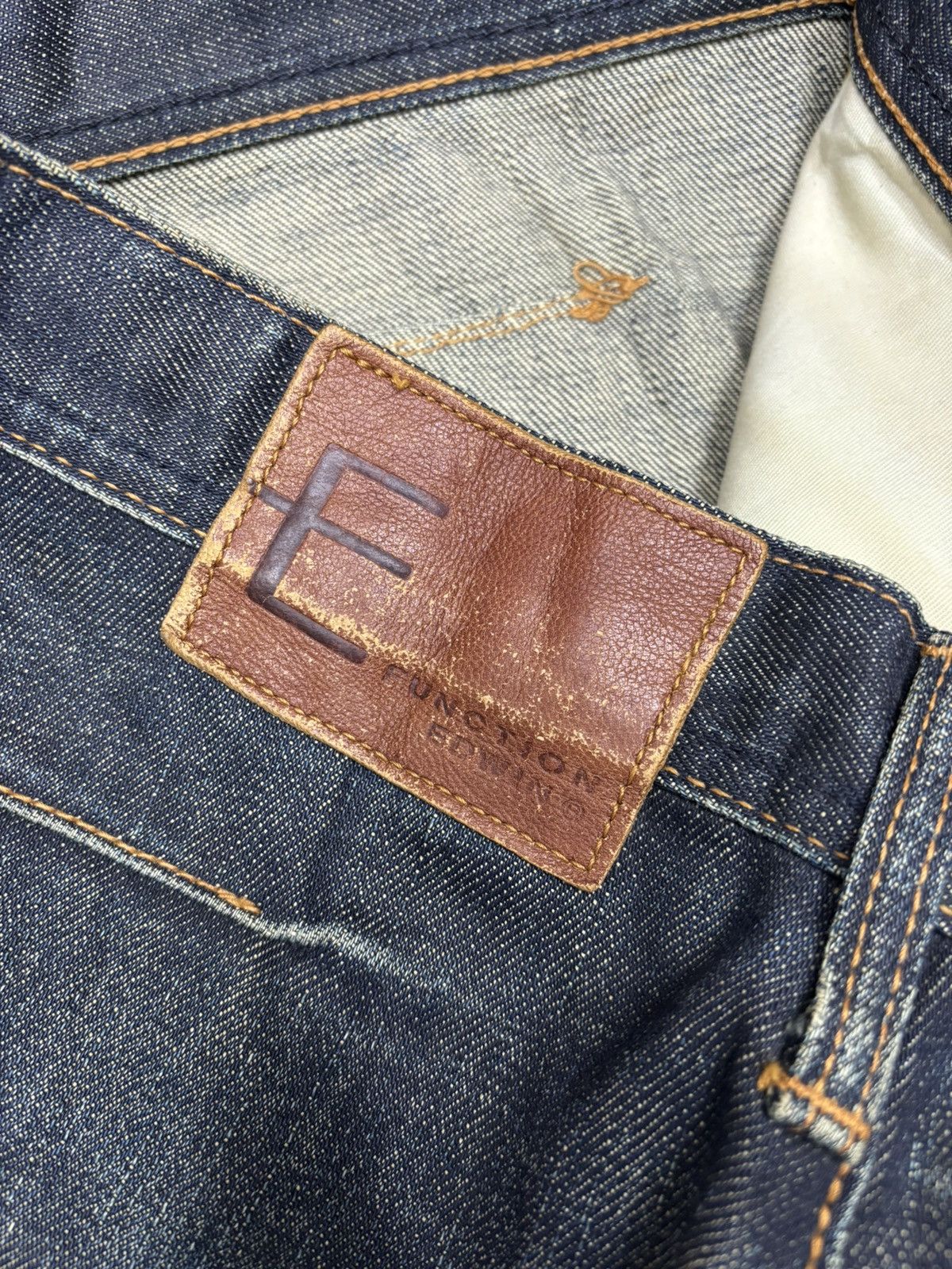 Undercover Rusty Edwin Function Baggy Jeans Mud Wash Denim Loose Size US 31 - 9 Thumbnail