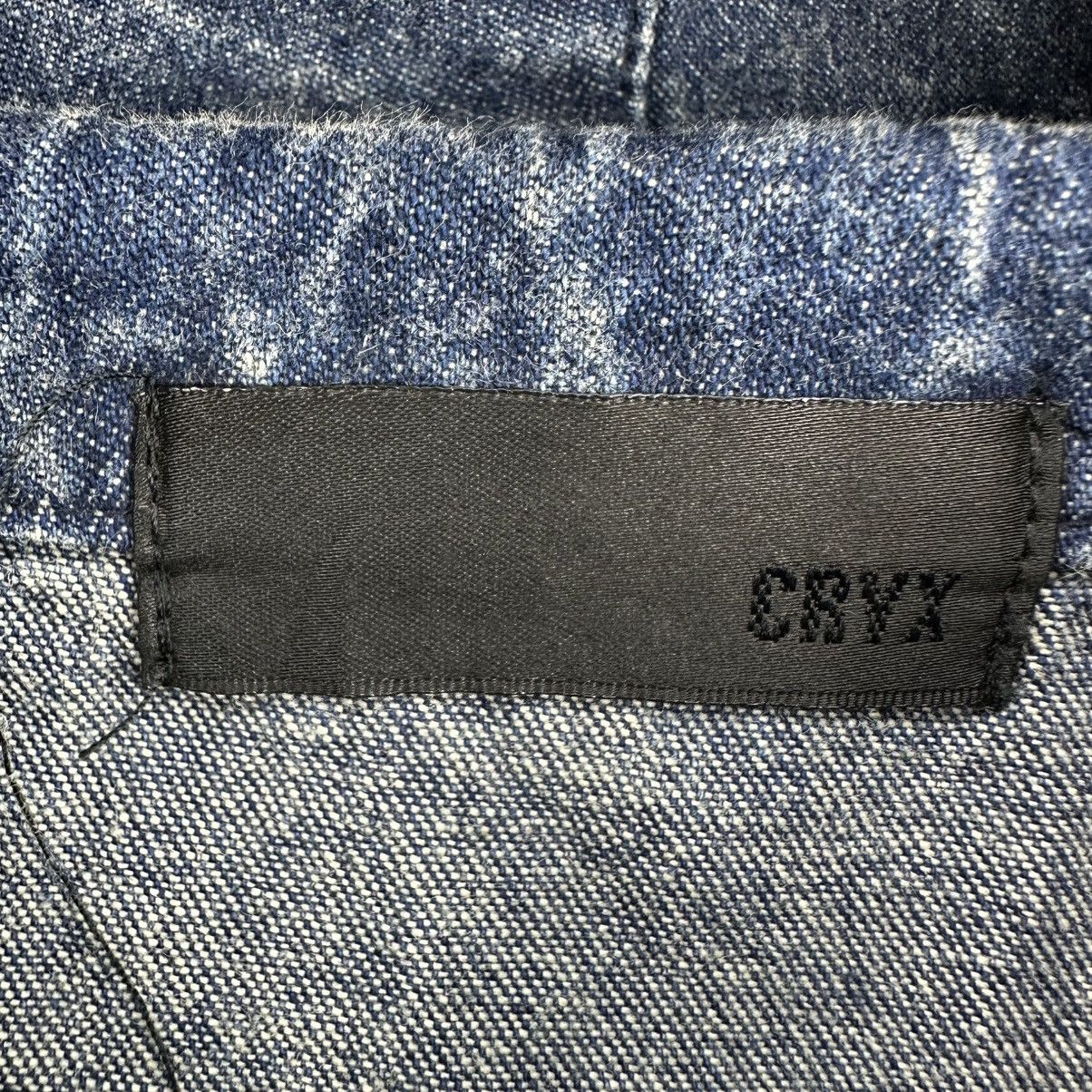 Japanese Brand × Vintage Vintage 90's Ladies Denim Jacket Hoodie by CRYX Size M / US 6-8 / IT 42-44 - 15 Thumbnail