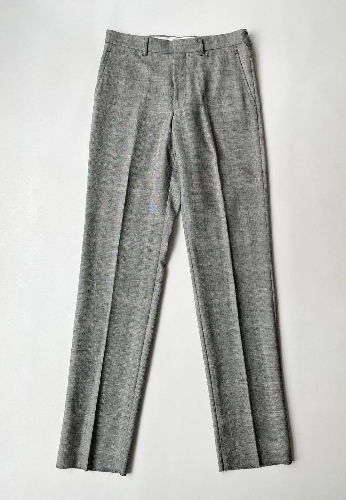 Comme des Garcons A/W 09 Check Wool Trousers Size US 32 / EU 48 - 1 Thumbnail