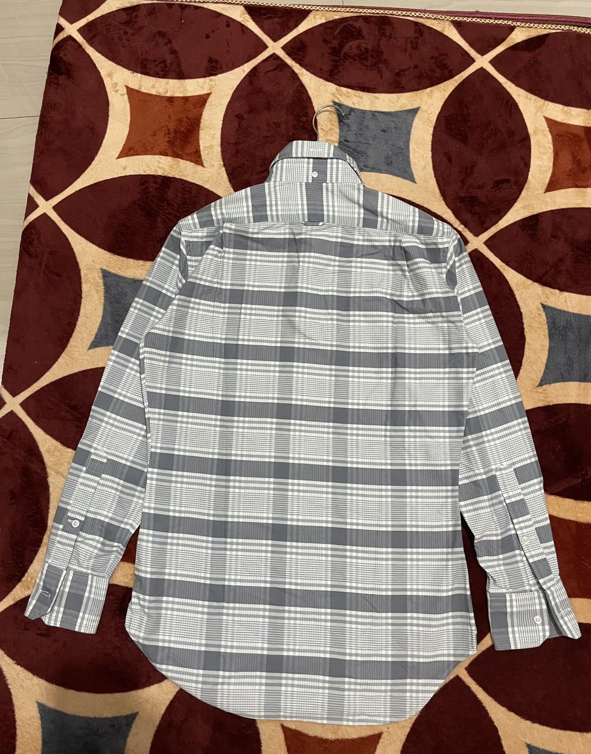 Thom Browne THOM BROWNE Chest Pocket Oxford Shirt Stripe Size US M / EU 48-50 / 2 - 5 Thumbnail