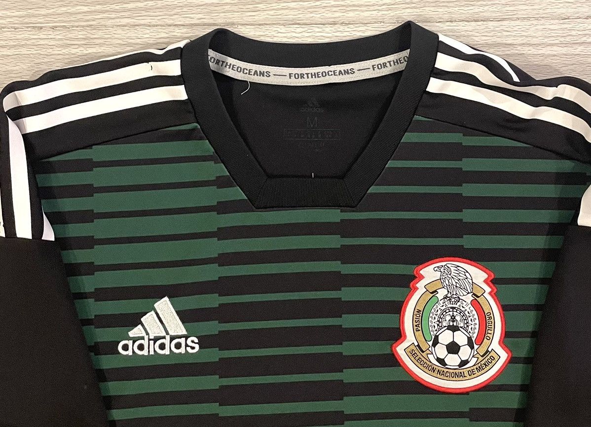 Adidas Adidas 2018/19 Mexico National Soccer Jersey Men’s Medium Size US M / EU 48-50 / 2 - 2 Thumbnail
