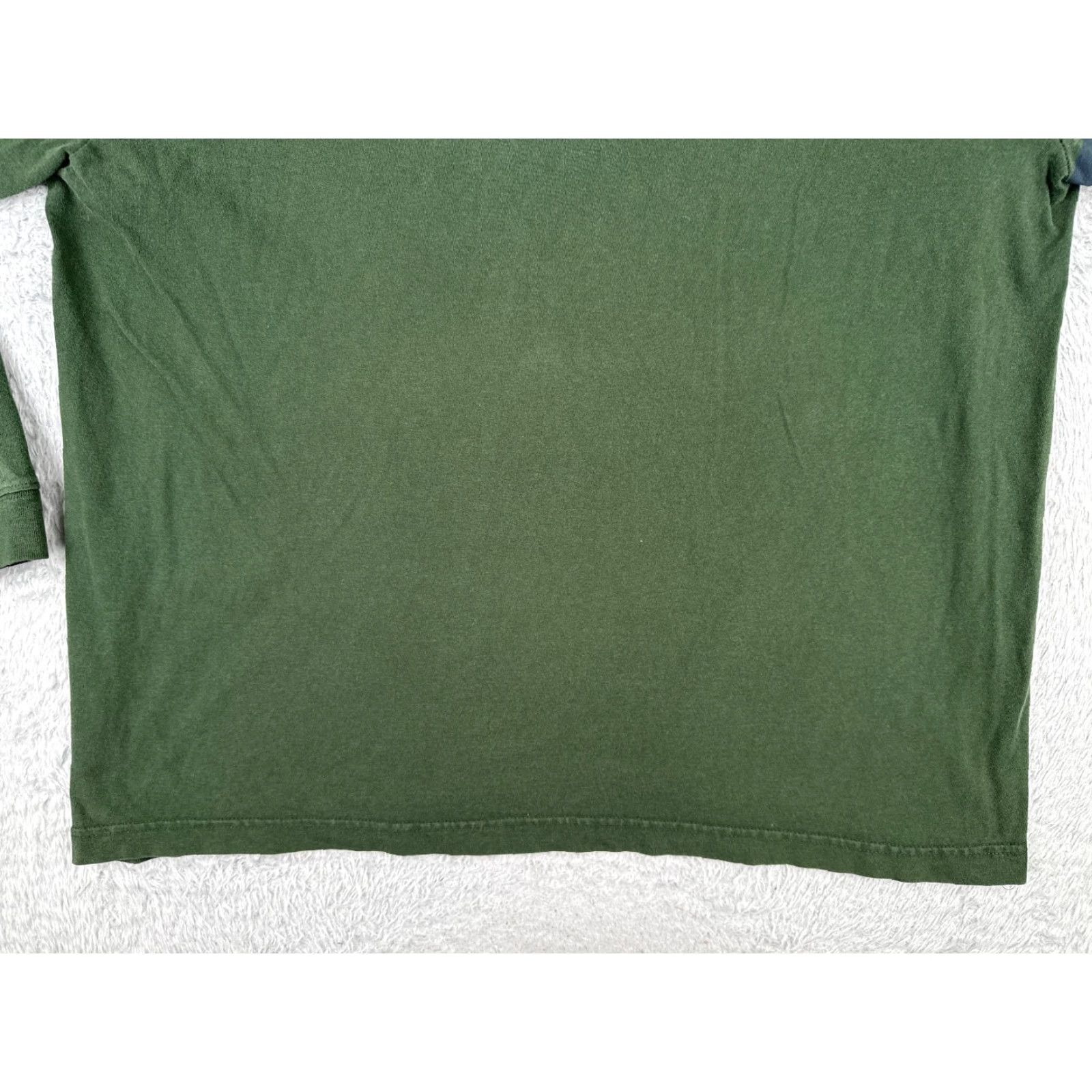 Tommy Hilfiger Tommy Hilfiger Jeans Shirt Adult XL Green Long Sleeve Crew 100% Cotton Size US XL / EU 56 / 4 - 5 Thumbnail