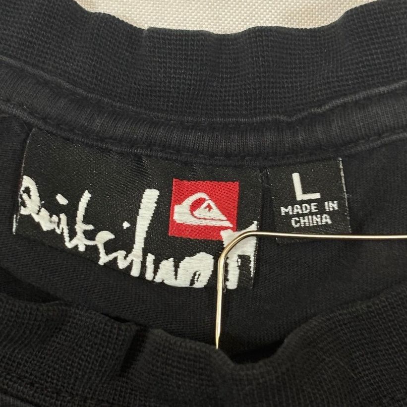 Quiksilver Quiksilver The Original Tee Unisex L Black Modern Vintage Size L / US 10 / IT 46 - 2 Thumbnail