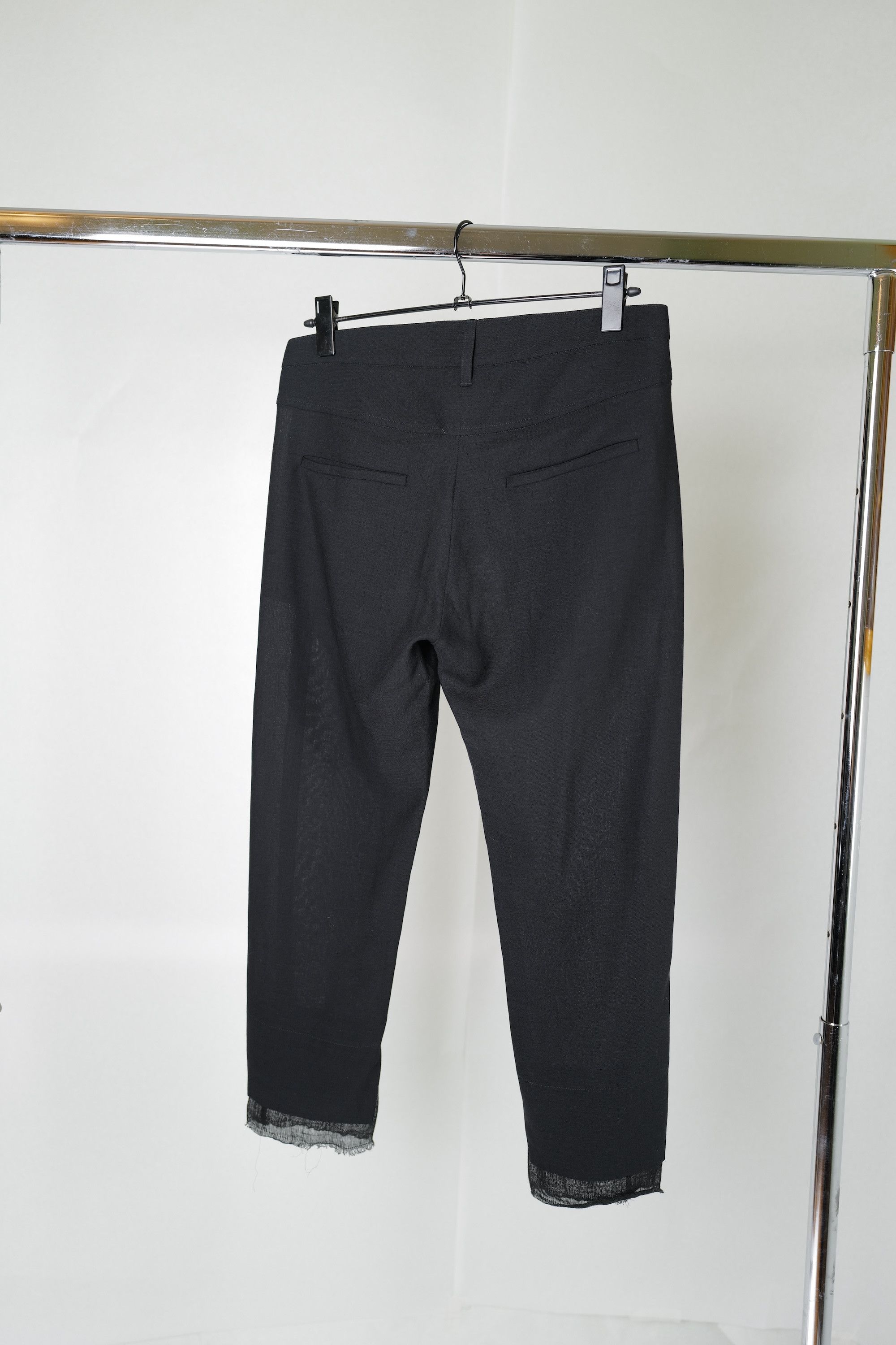 Ann Demeulemeester Ann Demeulemeester women’s black wool pants Size 27" / US 4 / IT 40 - 8 Thumbnail