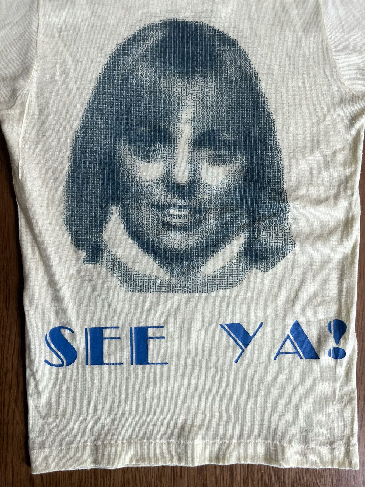 Arts & Science Vintage SEE YA ! Lady Face Artwork 70’s Tshirt Size US M / EU 48-50 / 2 - 9 Thumbnail