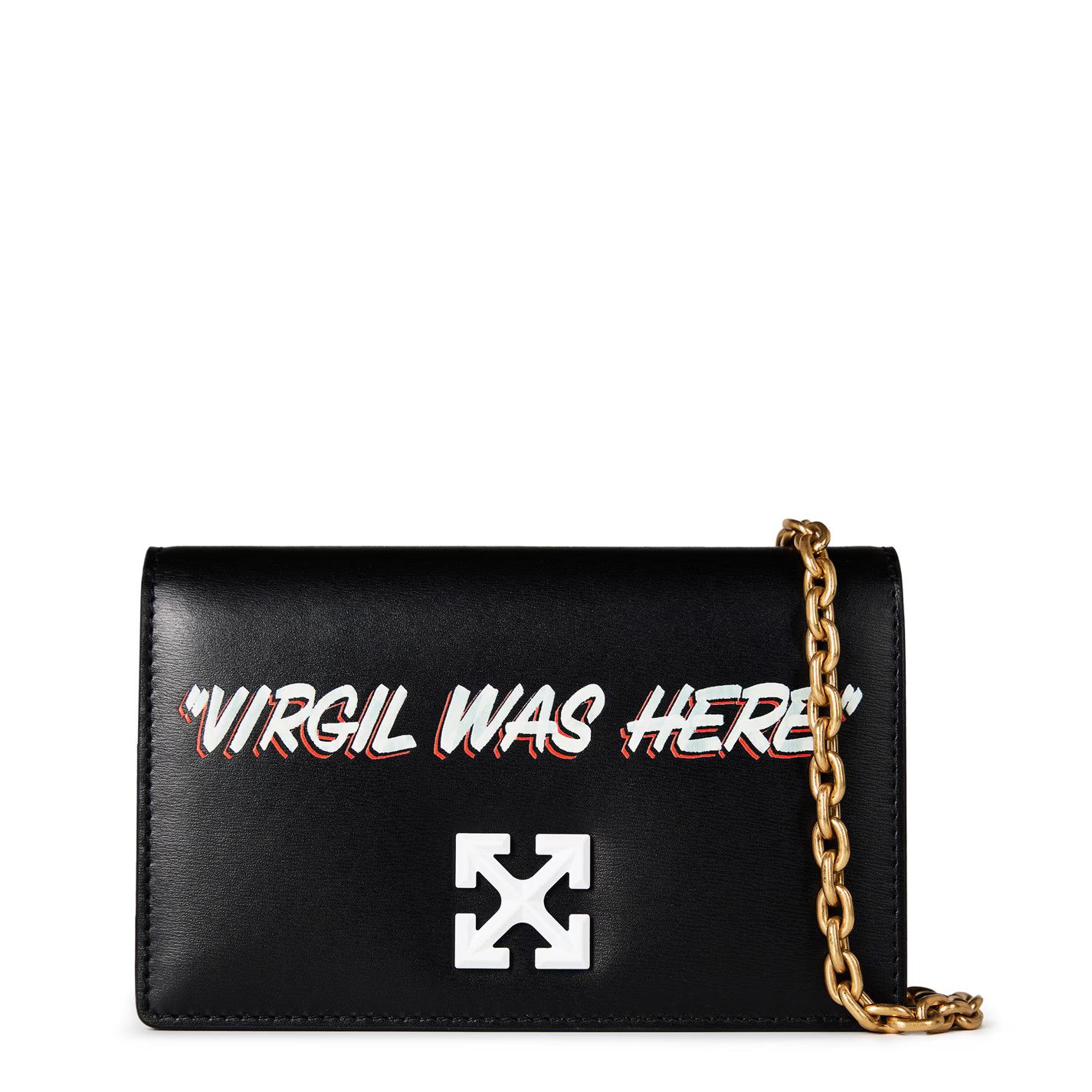 Off-White o1g2r1mq1224 Size:OS / Jitney 0.5 Cross Body Bag Black White Size ONE SIZE - 1 Thumbnail