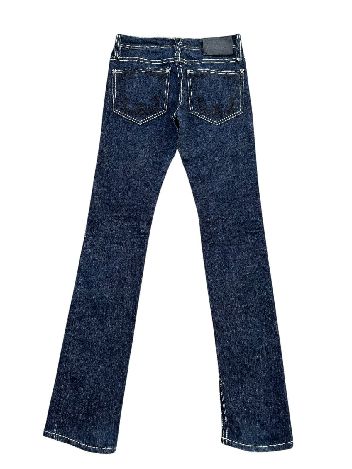 If Six Was Nine Skull Xfrm Japanese Punk Bondage Denim jeans Size US 28 / EU 44 - 2 Thumbnail