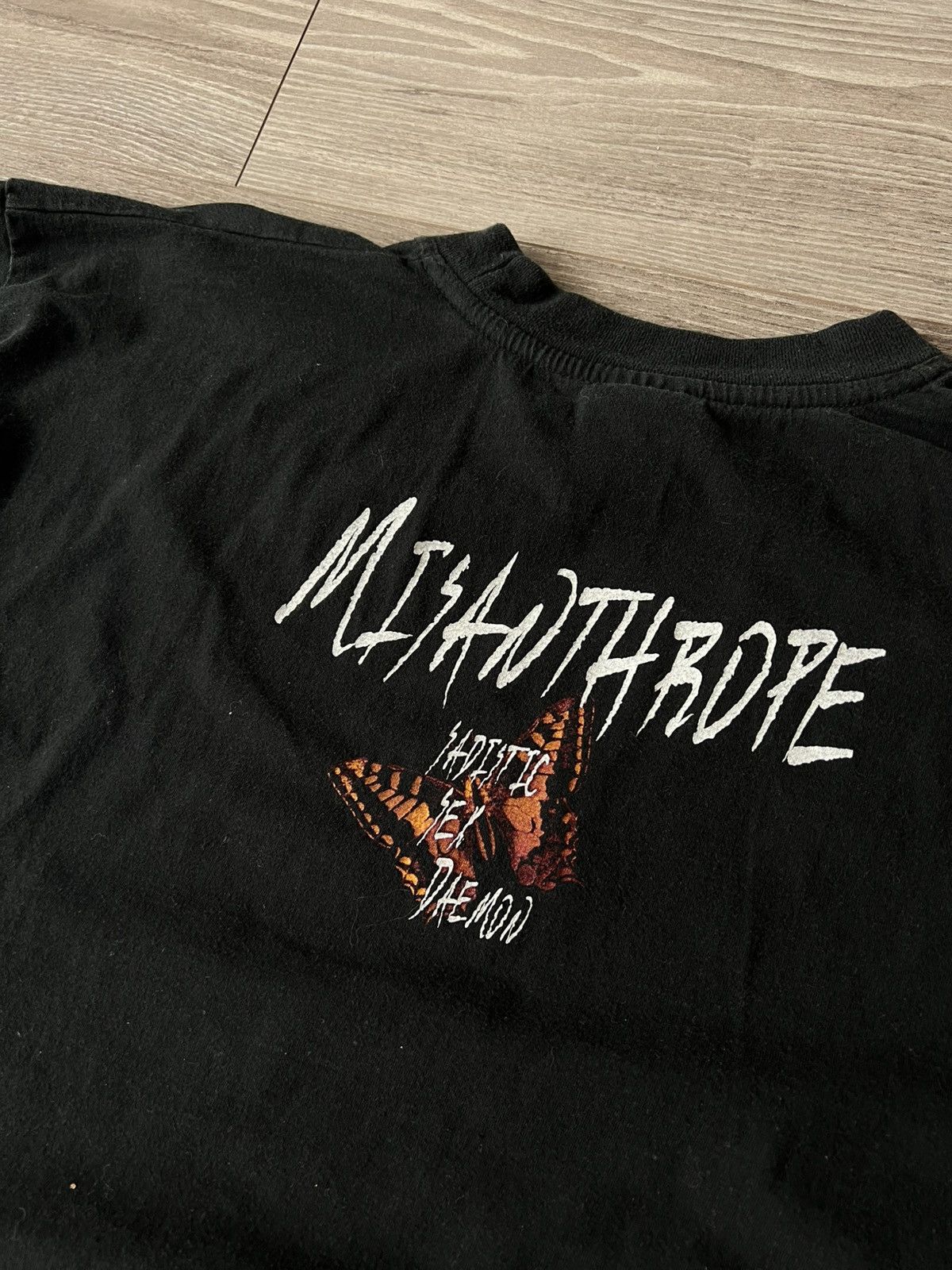 Band Tees × Vintage ‼️Vintage Misanthrope Horror Style Avant Garde Tee‼️ Size US L / EU 52-54 / 3 - 18 Thumbnail