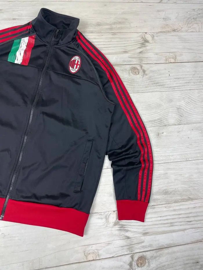 Adidas Vintage Adidas Milan 2012 2013 Training Jacket Football Size US L / EU 52-54 / 3 - 5 Thumbnail
