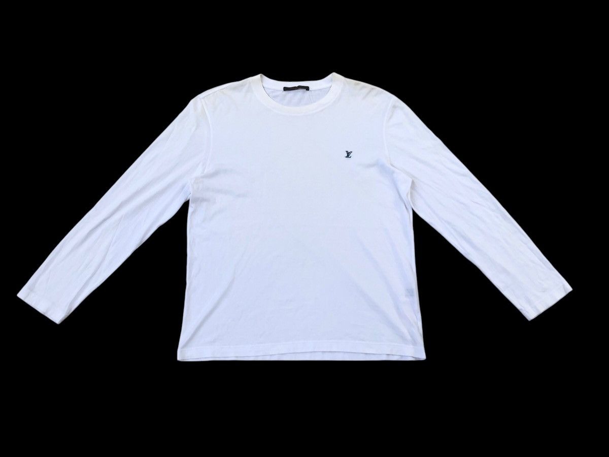 Louis Vuitton 🔥LOUIS VUITTON PARIS Chest Logo Classic Longsleeve Shirt Size US L / EU 52-54 / 3 - 1 Thumbnail