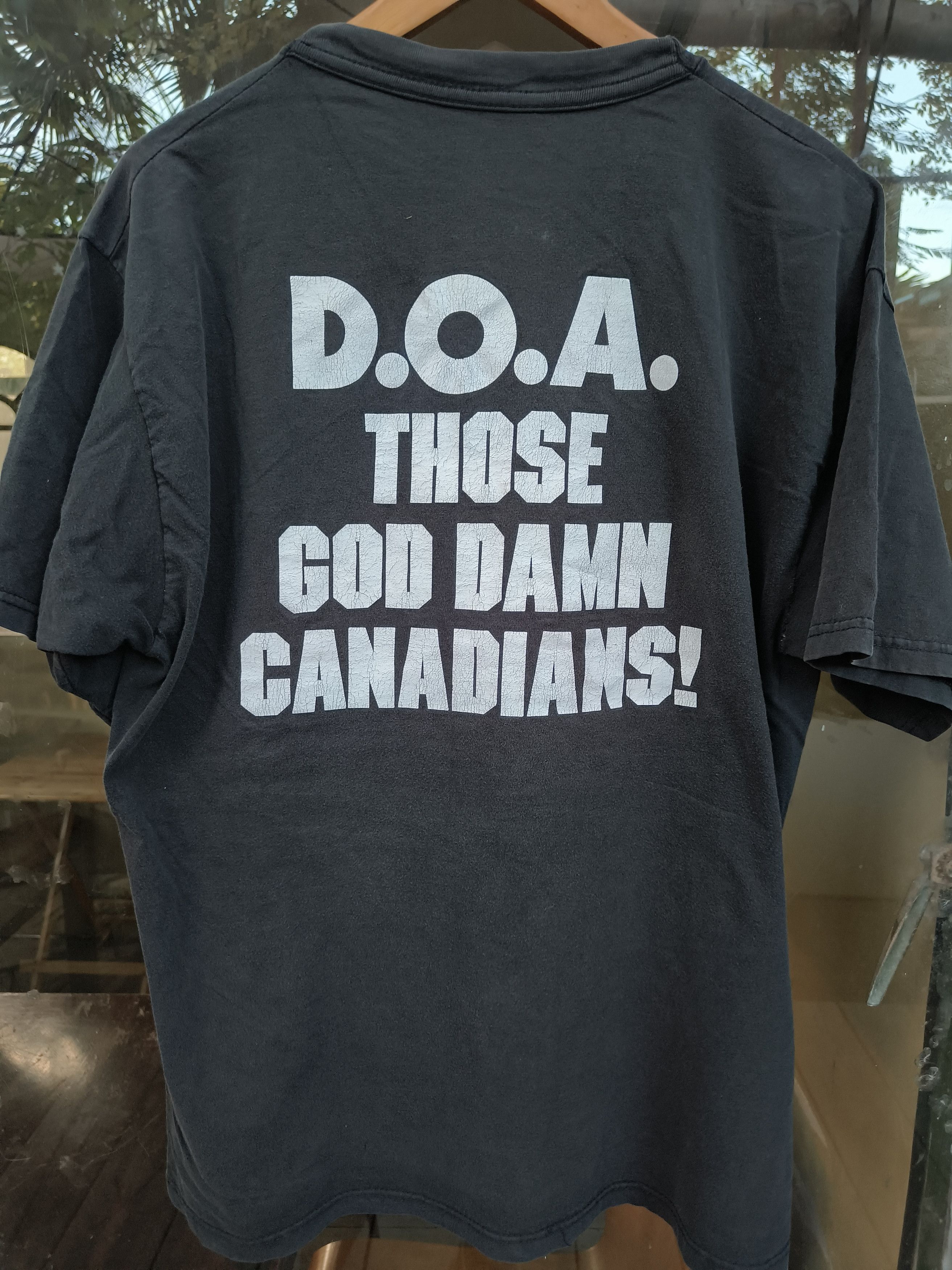 Band Tees Vintage D.O.A. (Those god damn Canadians) shirt Size US XL / EU 56 / 4 - 3 Thumbnail