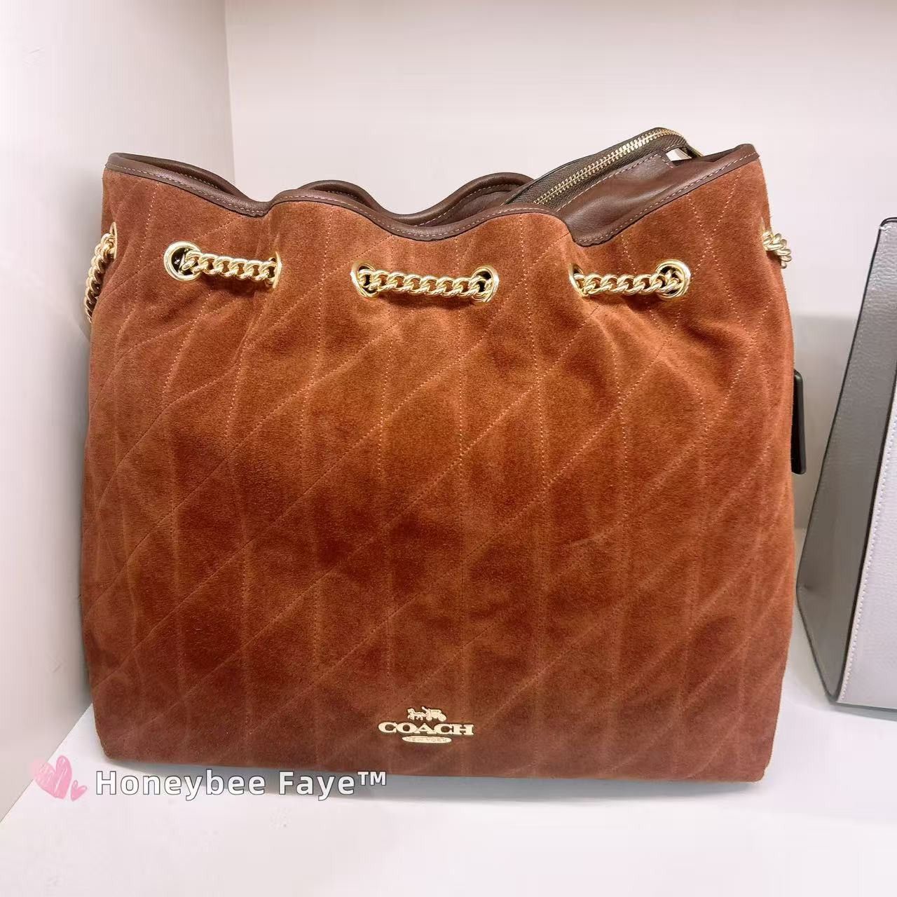 Coach Evelyn Large Shoulder Bag With Quilting CCZ83 Size ONE SIZE - 10 Thumbnail