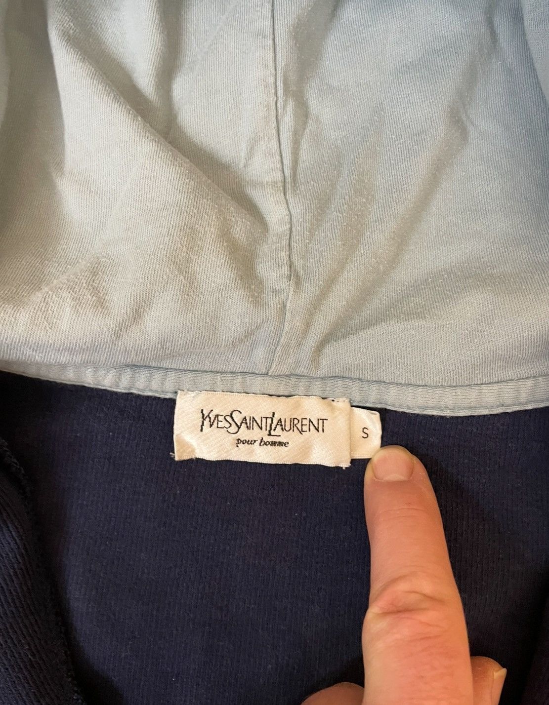 Yves Saint Laurent Yves Saint Laurent hoodie size S vintage Size US XS / EU 42 / 0 - 3 Thumbnail