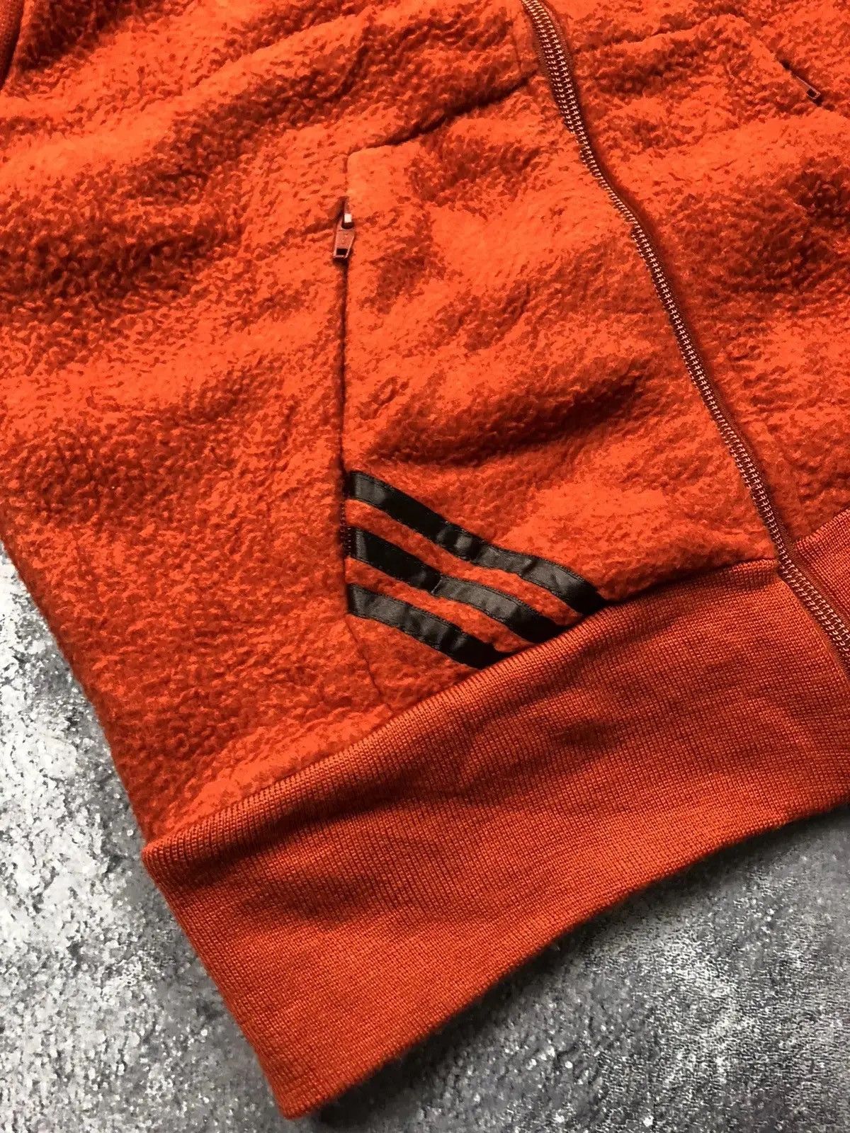 Adidas ADIDAS Hype NEW Sherpa Vest MiniLogo Hype Streetwear Orange Size S / US 4 / IT 40 - 4 Thumbnail