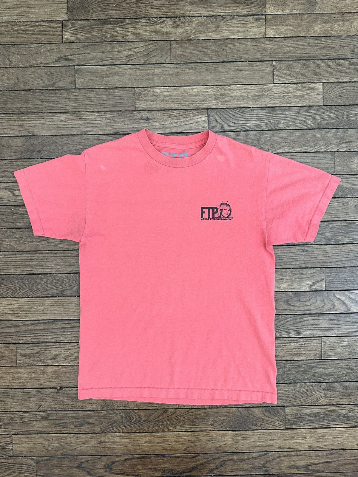 Fuck The Population RARE FTP "Adult Entertainment " Pink Woman Logo OG Tee Size US M / EU 48-50 / 2 - 6 Thumbnail